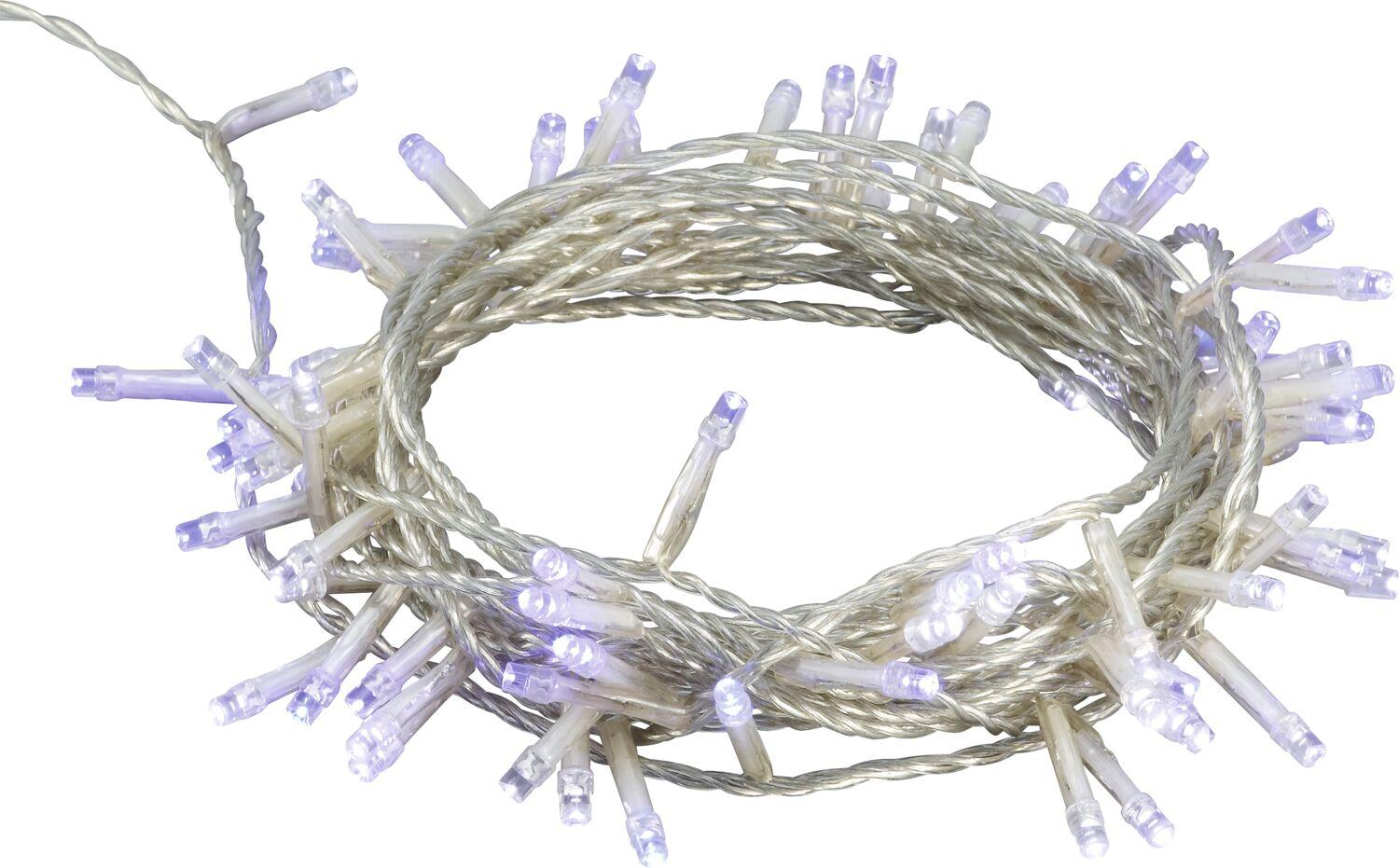 Изображение товара Гирлянда универсальная нить 80 LED 11,32 м с синим и белым светом