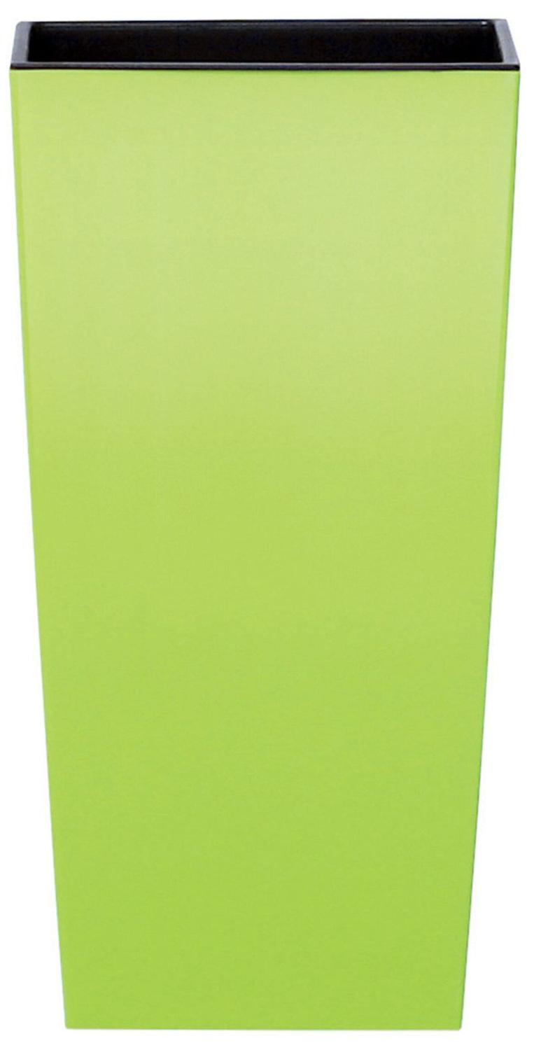 Изображение товара Кашпо Prosperplast Urbi Square 26.5х26.5х50 см, полипропилен, оливковое