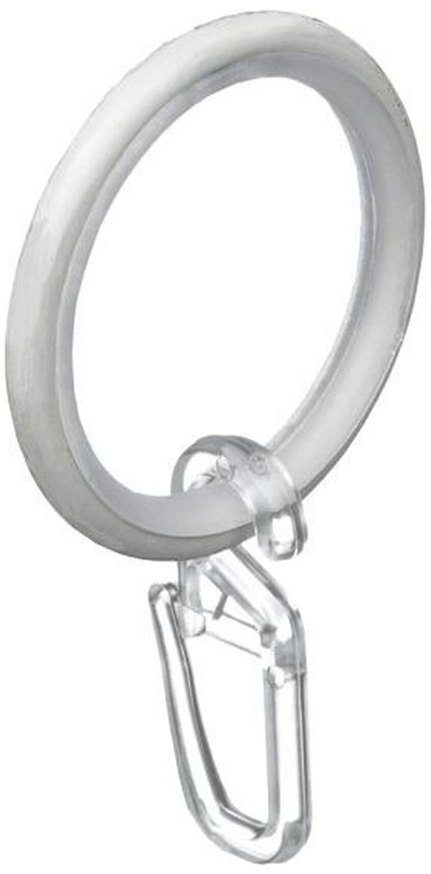 Изображение товара Кольцо металлическое для фиксации штор HOME ACCESSORY белое 150 мм