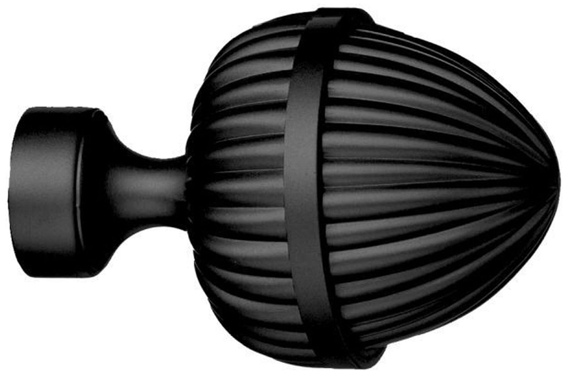 Изображение товара Наконечник для карниза HOME ACCESSORY металлический черный 67 мм