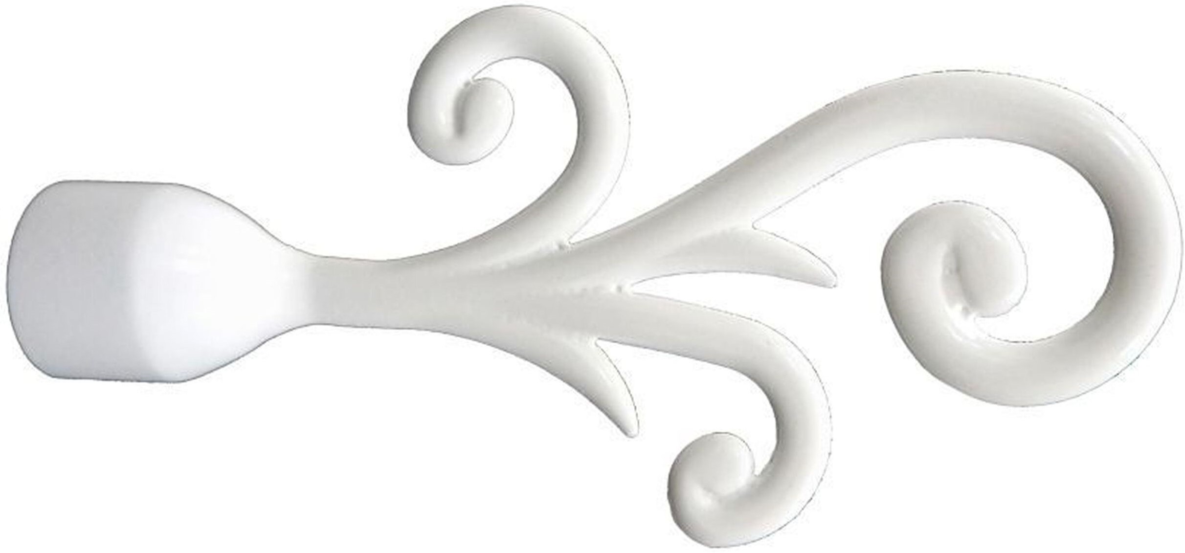 Изображение товара Наконечник для карниза HOME ACCESSORY 20.39.604 металлический белый грация