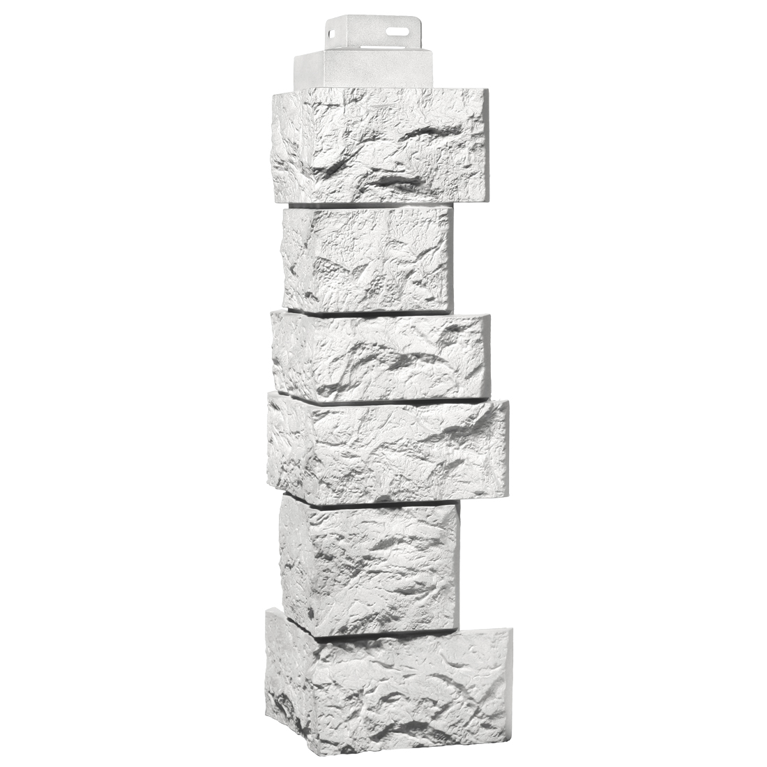 Изображение товара Угол наружный полипропиленовый FineBer Белый мел 471x115 мм