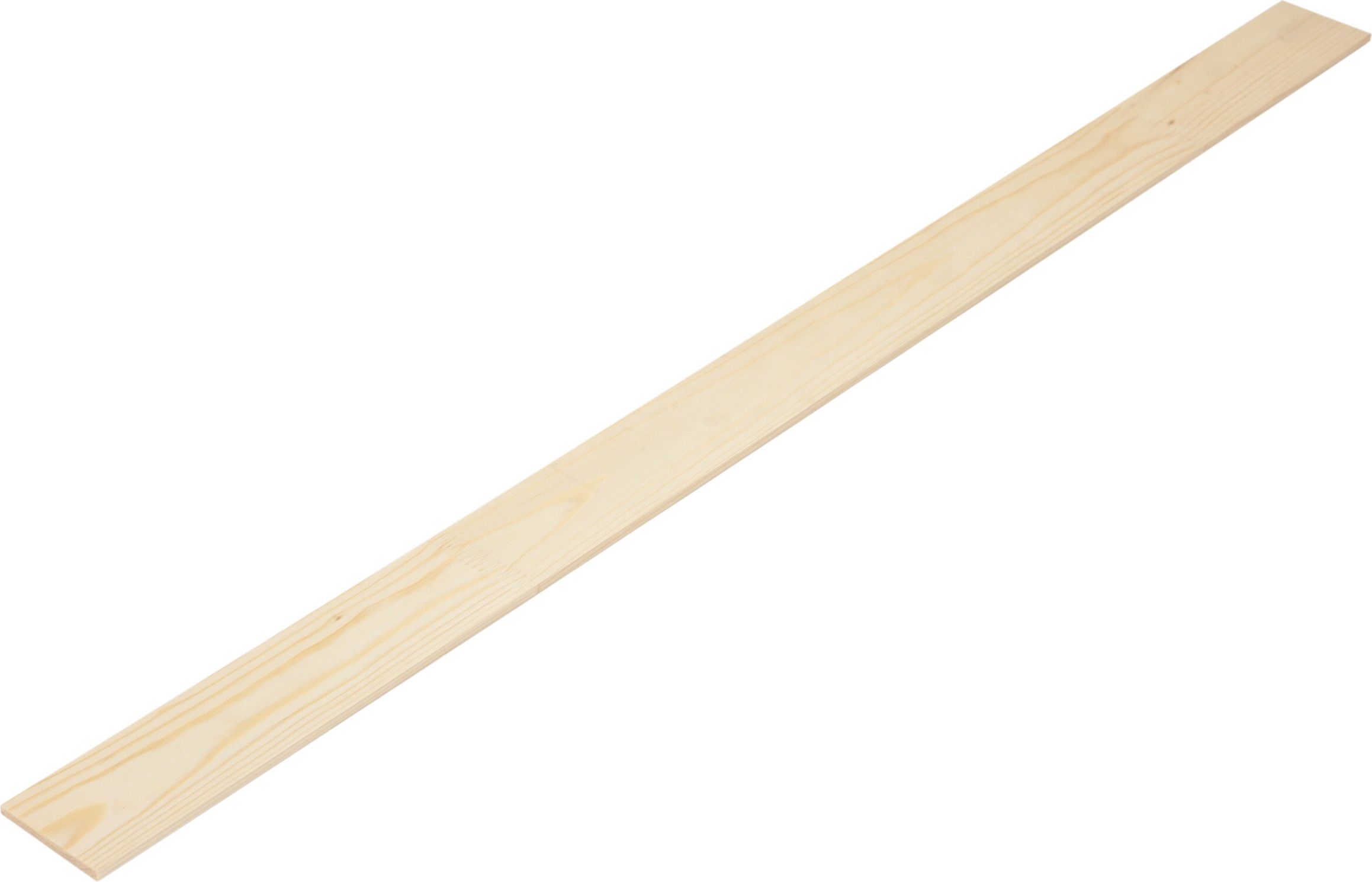 Изображение товара Рейка прямоугольная хвоя сорт Экстра 1000x60x5 мм для внутренней отделки и строительства