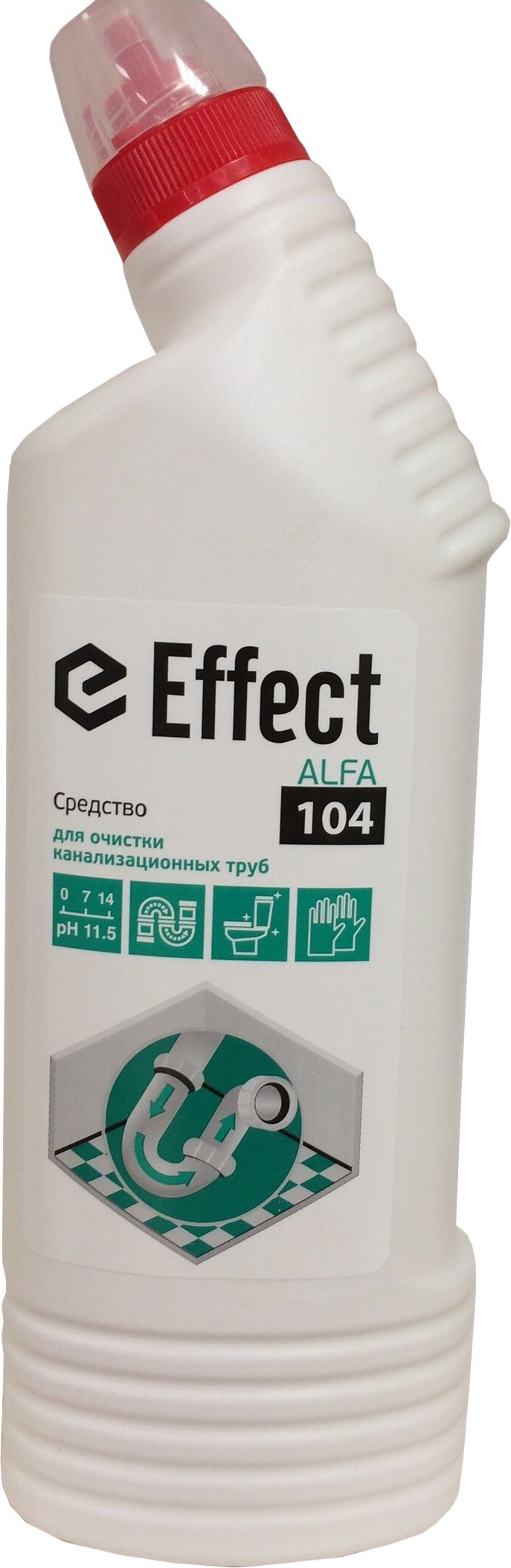Изображение товара Средство для чистки труб Effect ALFA 104 750 мл