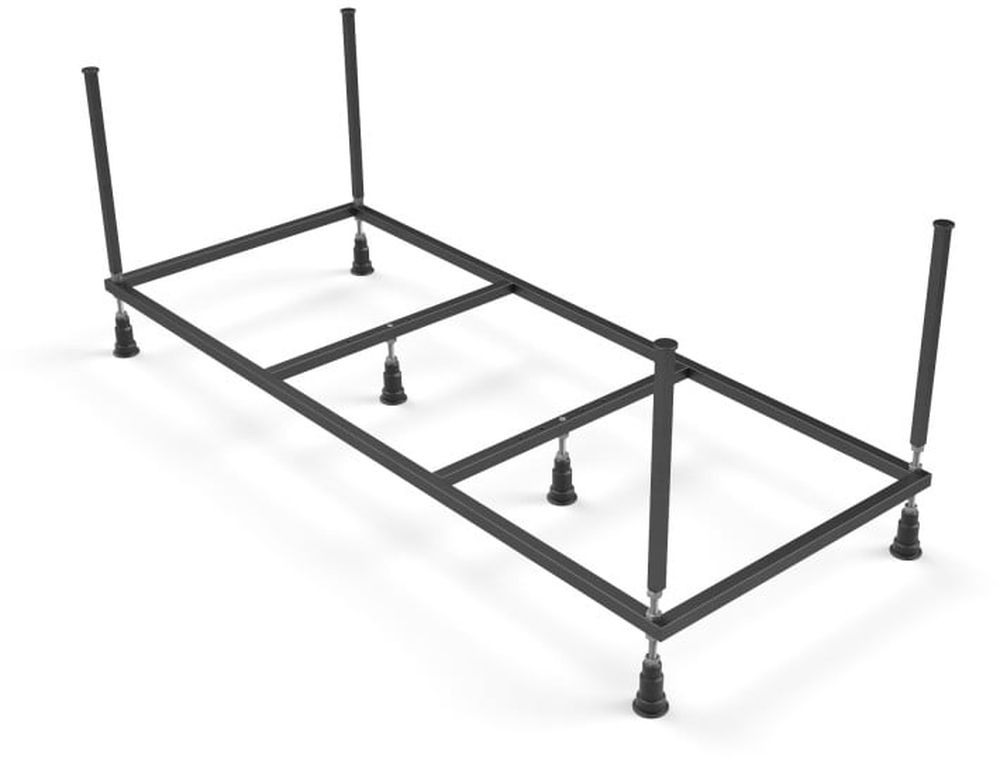 Изображение товара Рама для ванны Nike 170 NEW со сборочным пакетом белая - надежная конструкция для прямоугольных ван