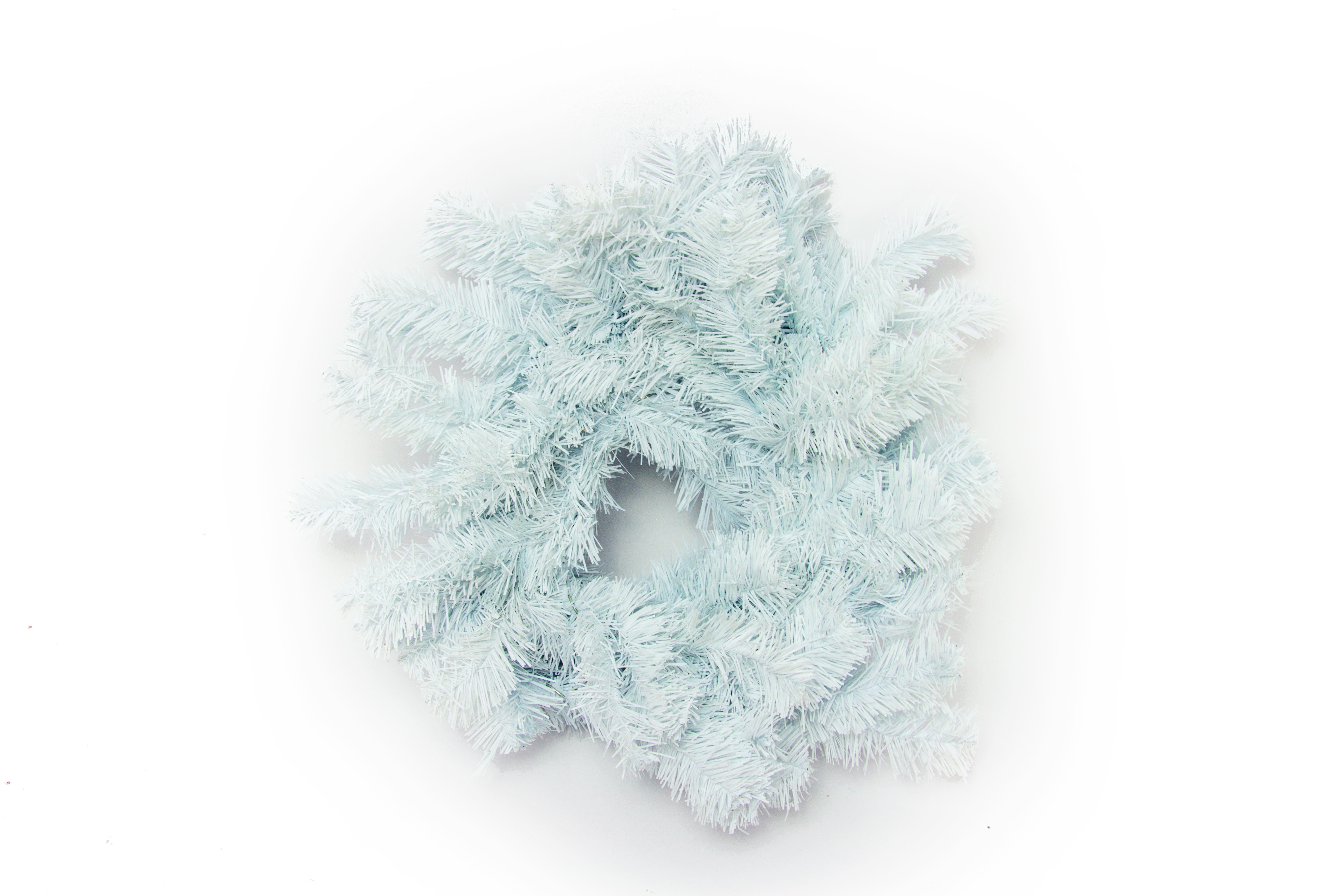 Изображение товара Гирлянда еловая синтетическая белая 270 см для новогоднего декора