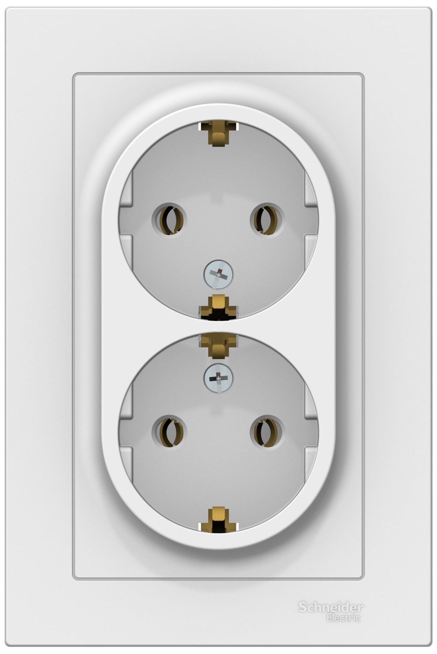 Изображение товара Розетка электрическая Schneider Electric Atlas Design ATN000126 белый