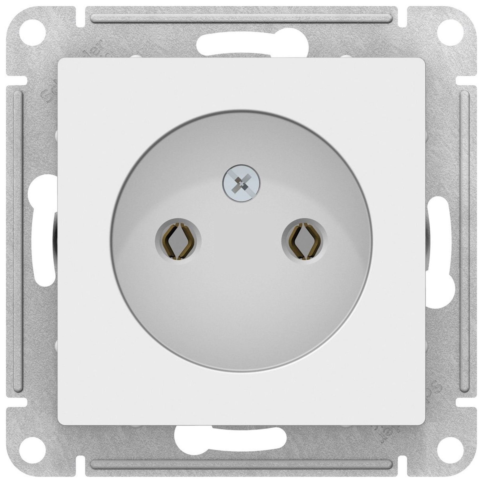 Изображение товара Розетка электрическая Schneider Electric Atlas Design ATN000141 белый