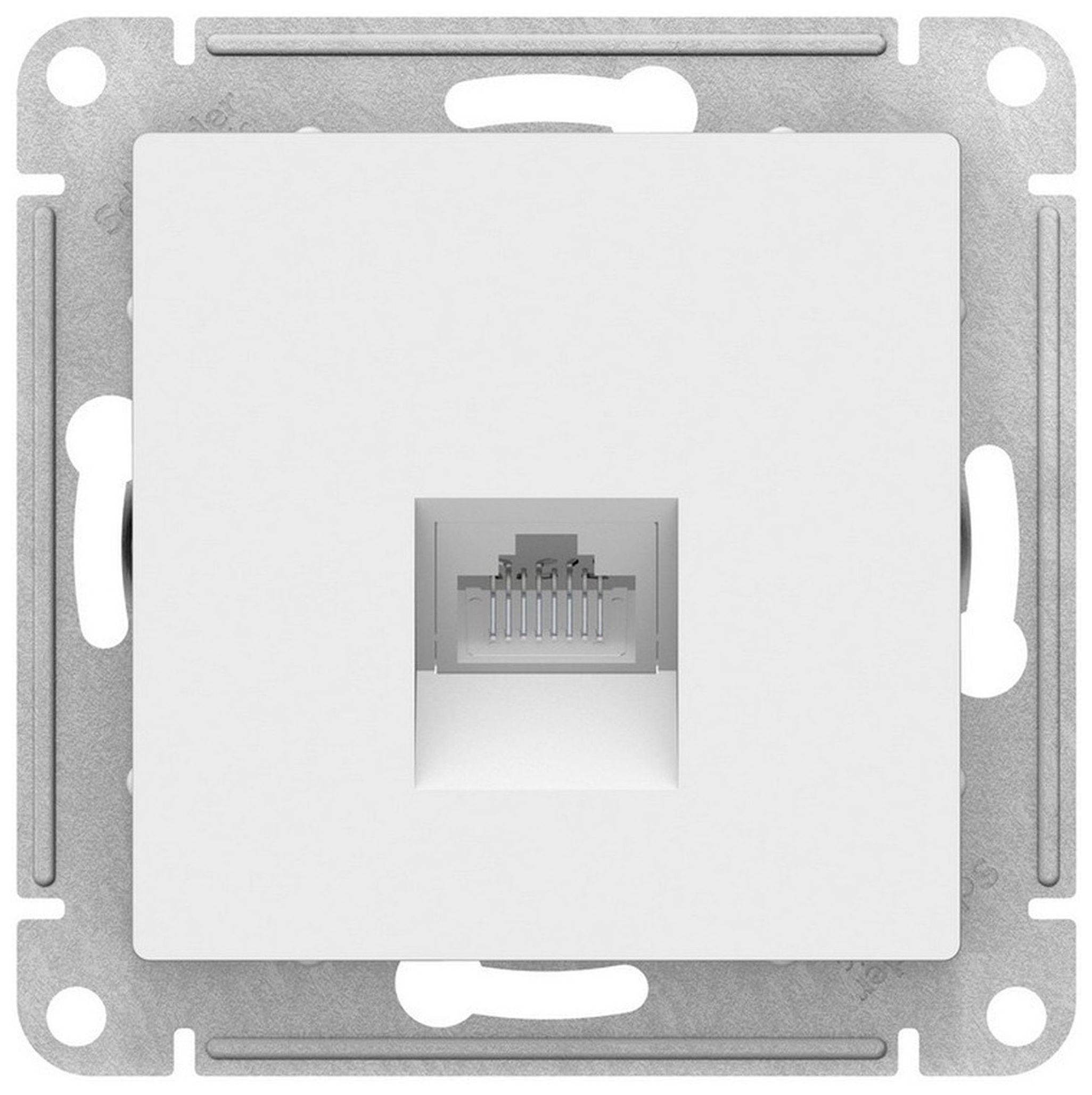 Изображение товара Розетка RJ-45 1 пост Schneider Electric Atlas Design белый