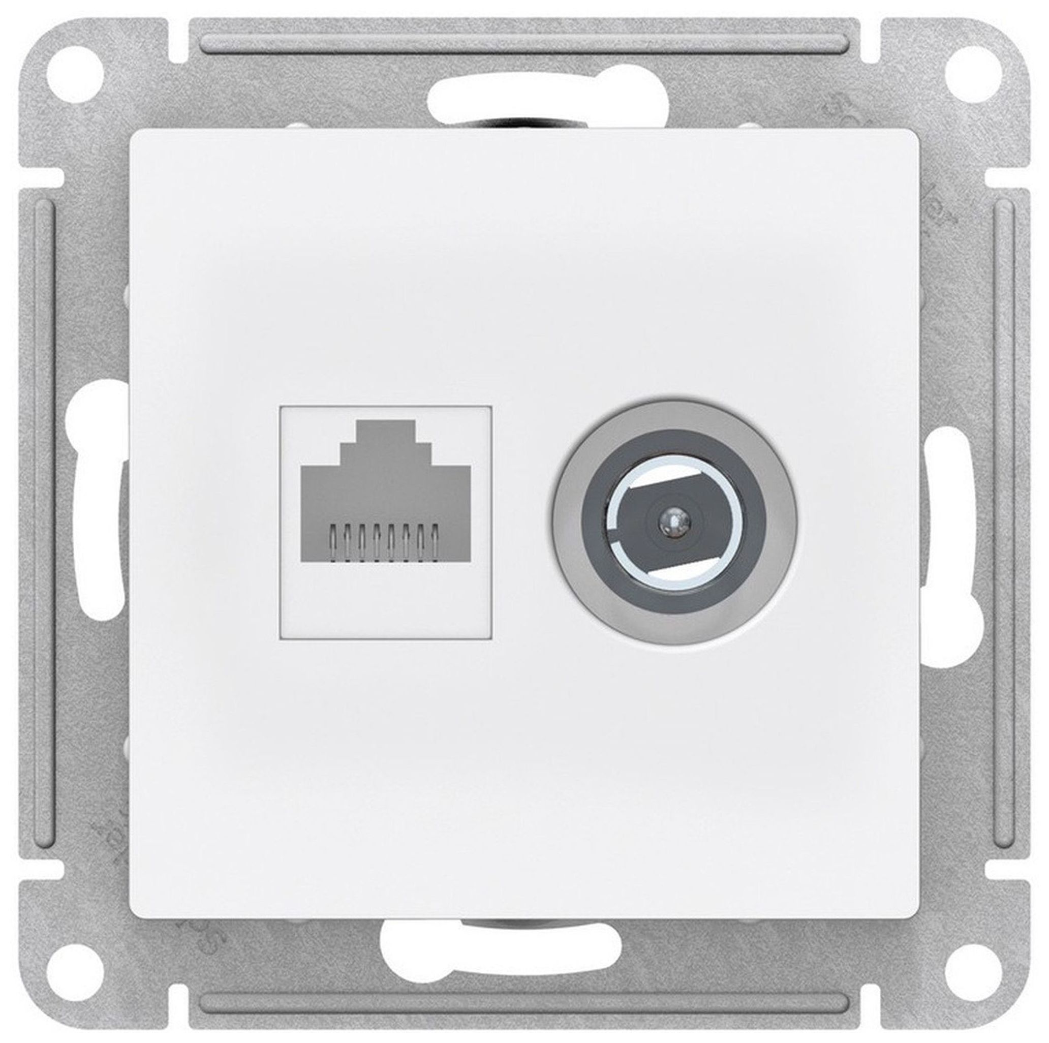 Изображение товара Розетка RJ-45 Schneider Electric Atlas Design ATN000189 белый