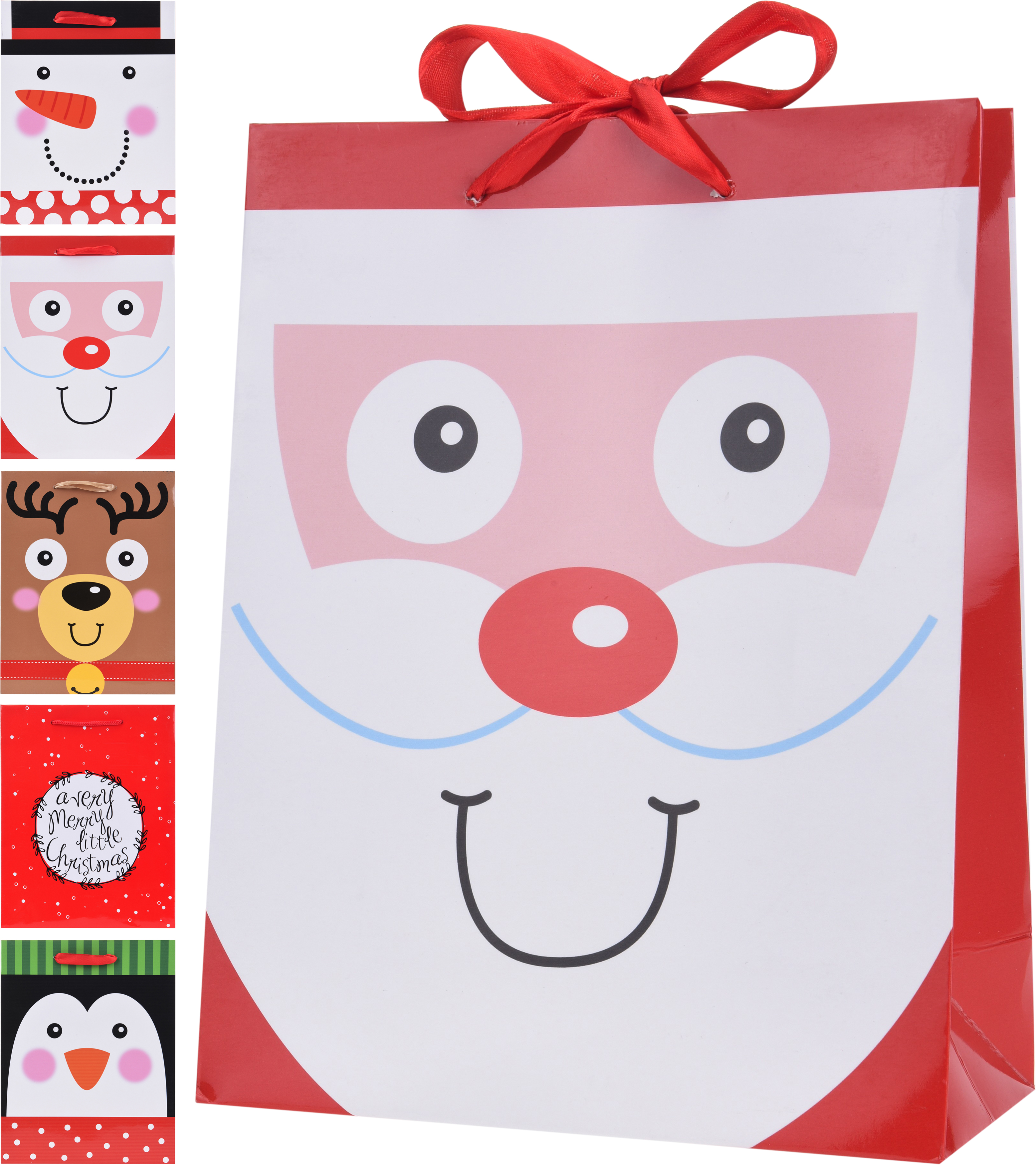 Изображение товара Подарочный бумажный пакет 25х34,5 см в ассортименте