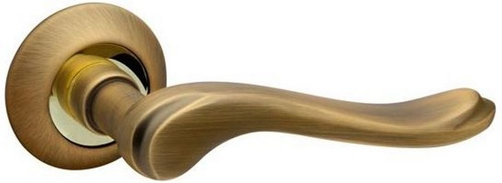 Изображение товара Дверная ручка для межкомнатной двери FUARO GRAZIA RM бронза