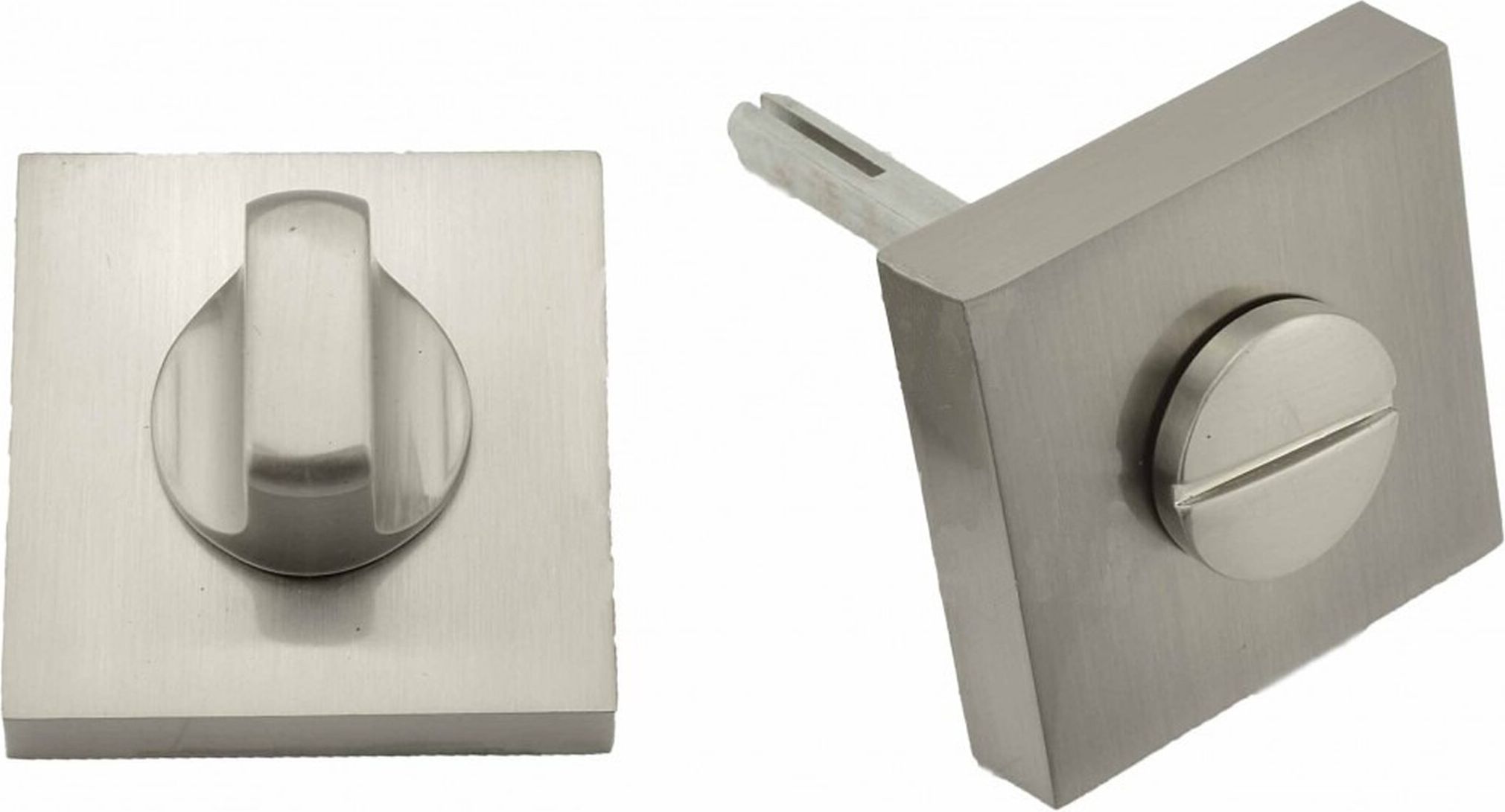 Изображение товара Завертка дверная FUARO WC BK6 DM матовый никель хром