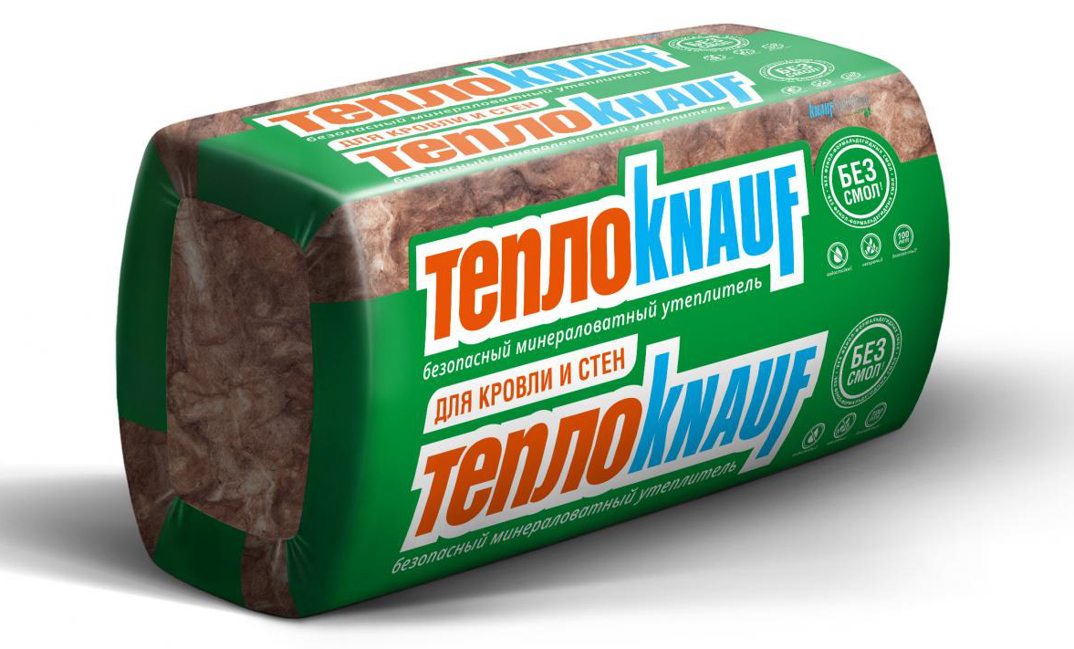 Теплоизоляция ТеплоKNAUF для кровли и стен 50 мм 12 м² - купить по цене ...