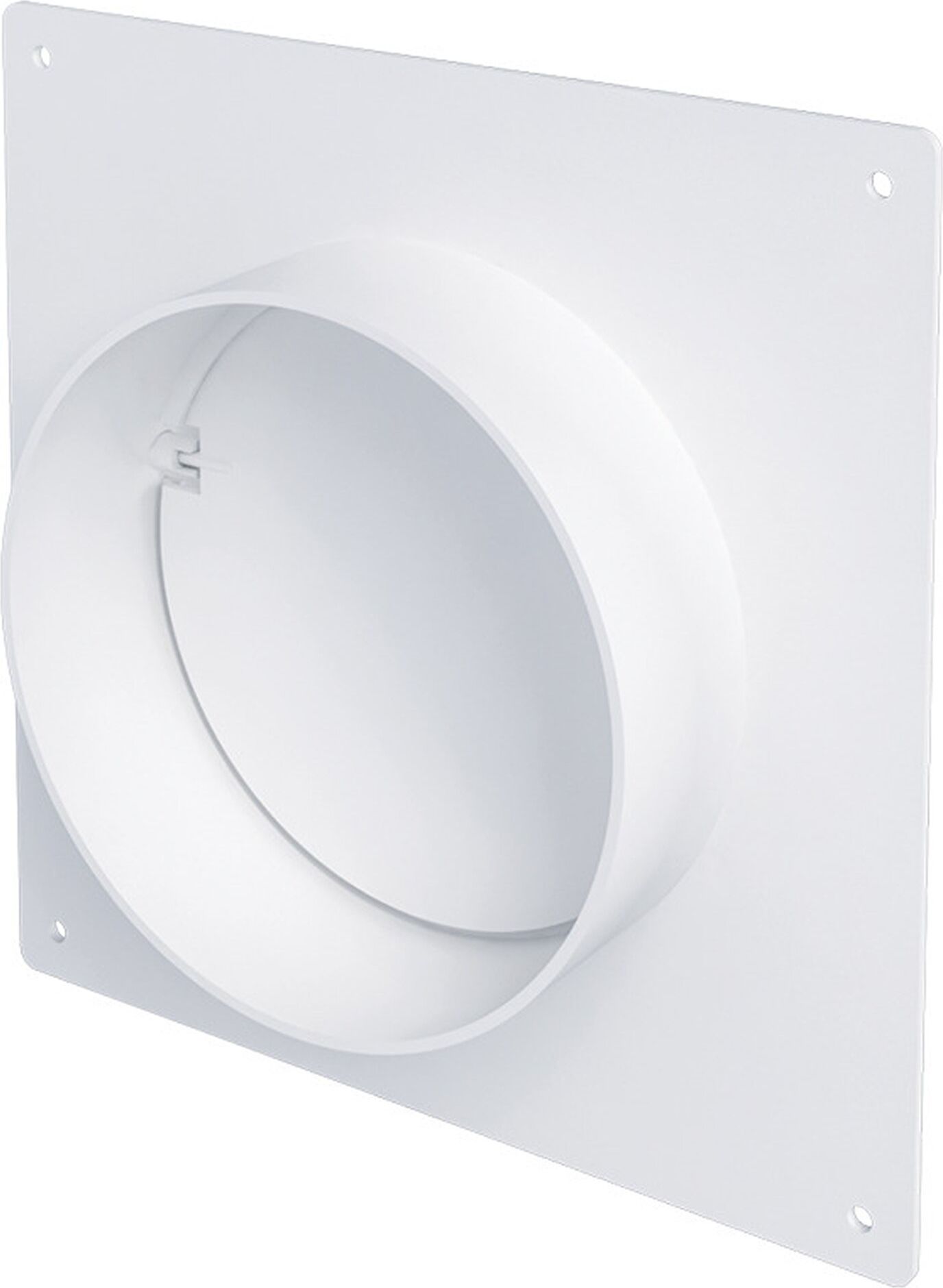 Изображение товара Пластина вентиляционная ERA пластиковая круглый канал 125 мм соединитель для вытяжки