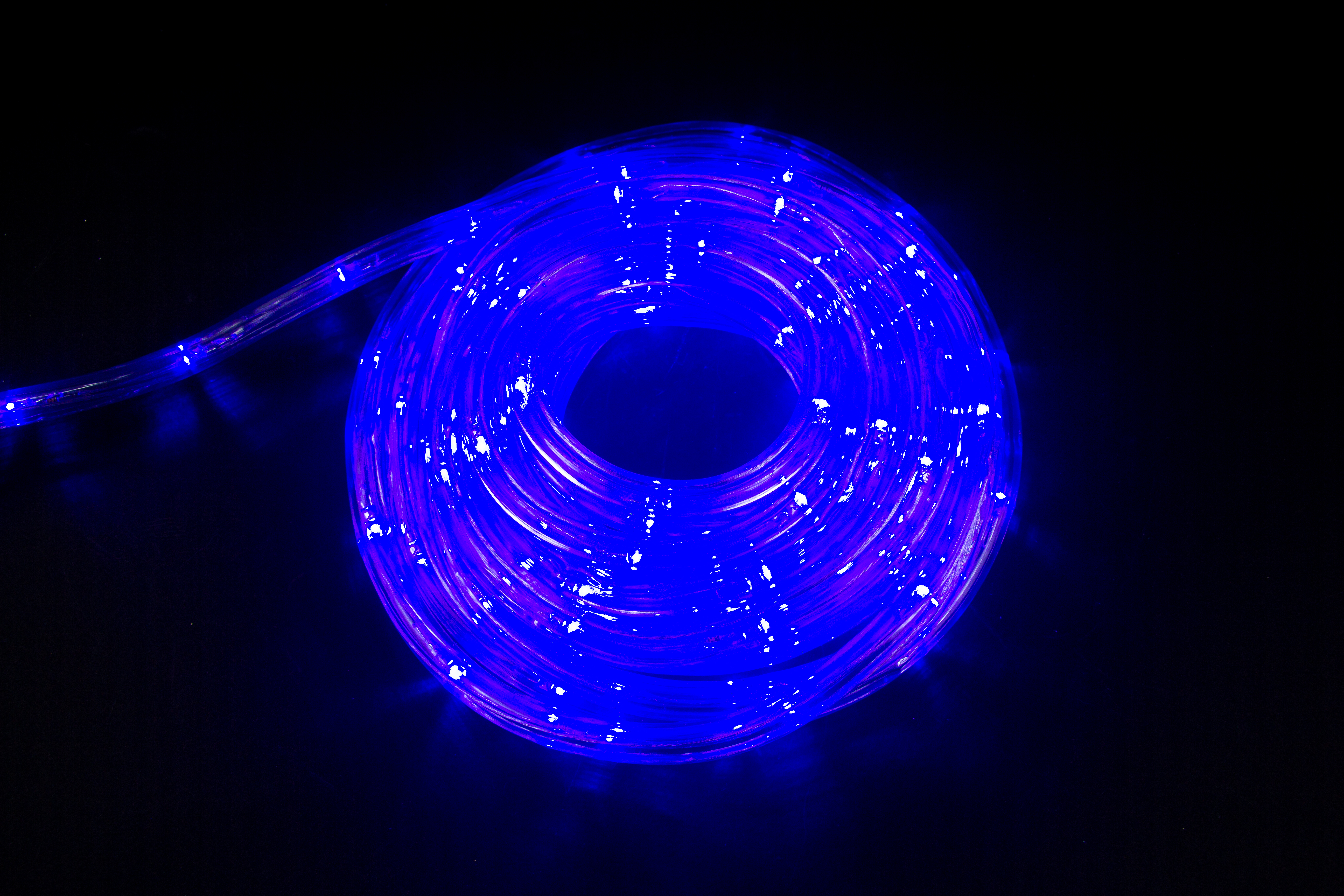 Изображение товара Гирлянда внешняя нить  120 LED синий 6 м