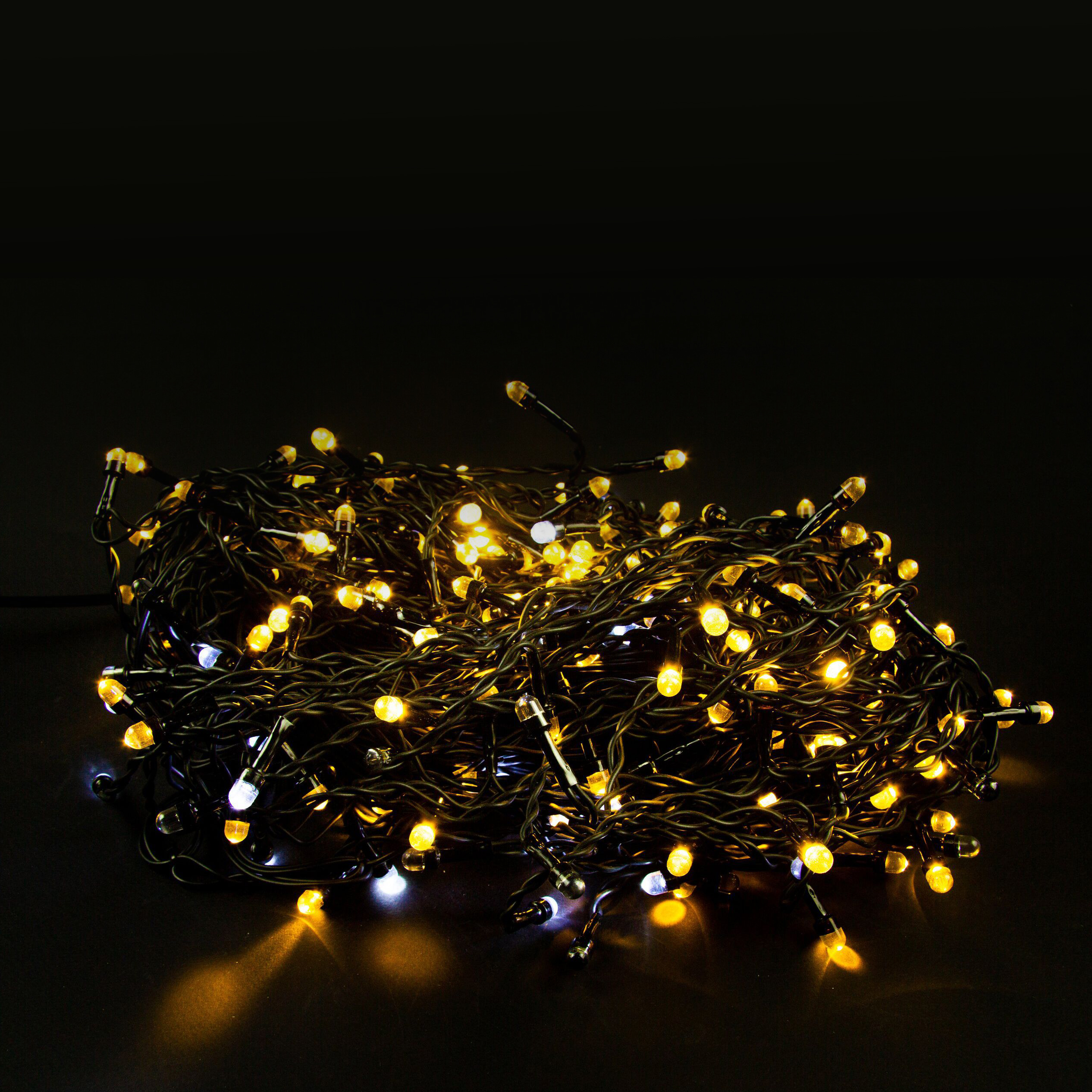 Изображение товара Гирлянда внешняя занавес Glos 240 LED 20 м белый для улицы