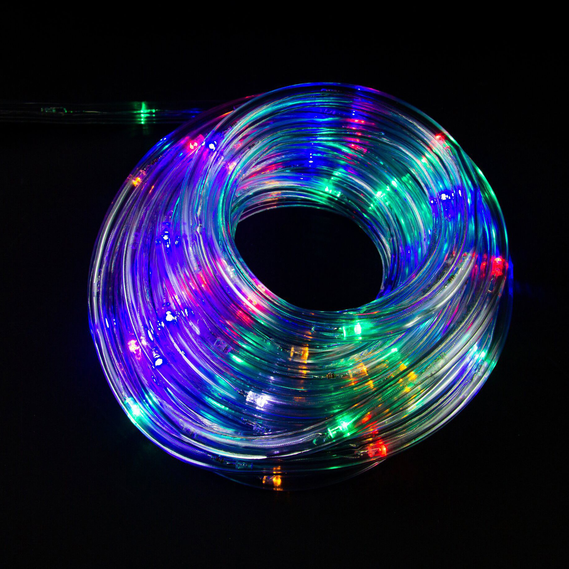 Изображение товара Гирлянда внешняя нить GLOS IE 100 LED многоцветный 5 м для уличного украшения