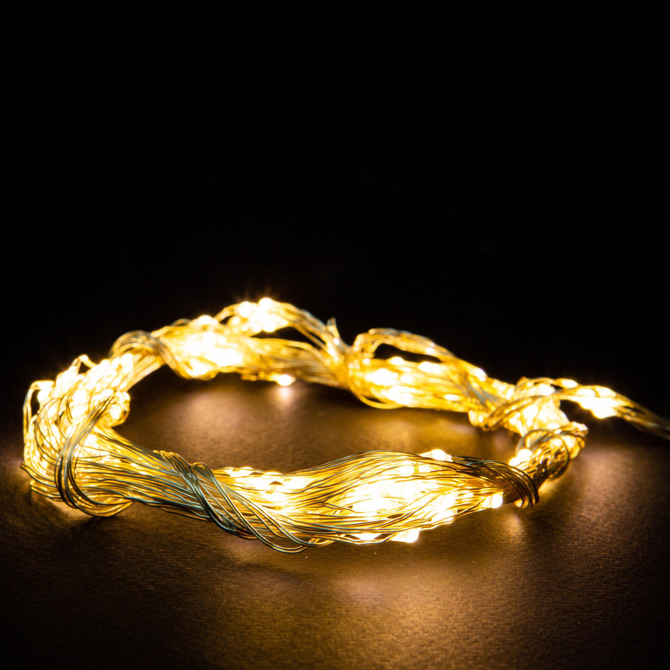 Изображение товара Гирлянда внутренняя занавес Glos IE 120 LED белый теплый 2 м