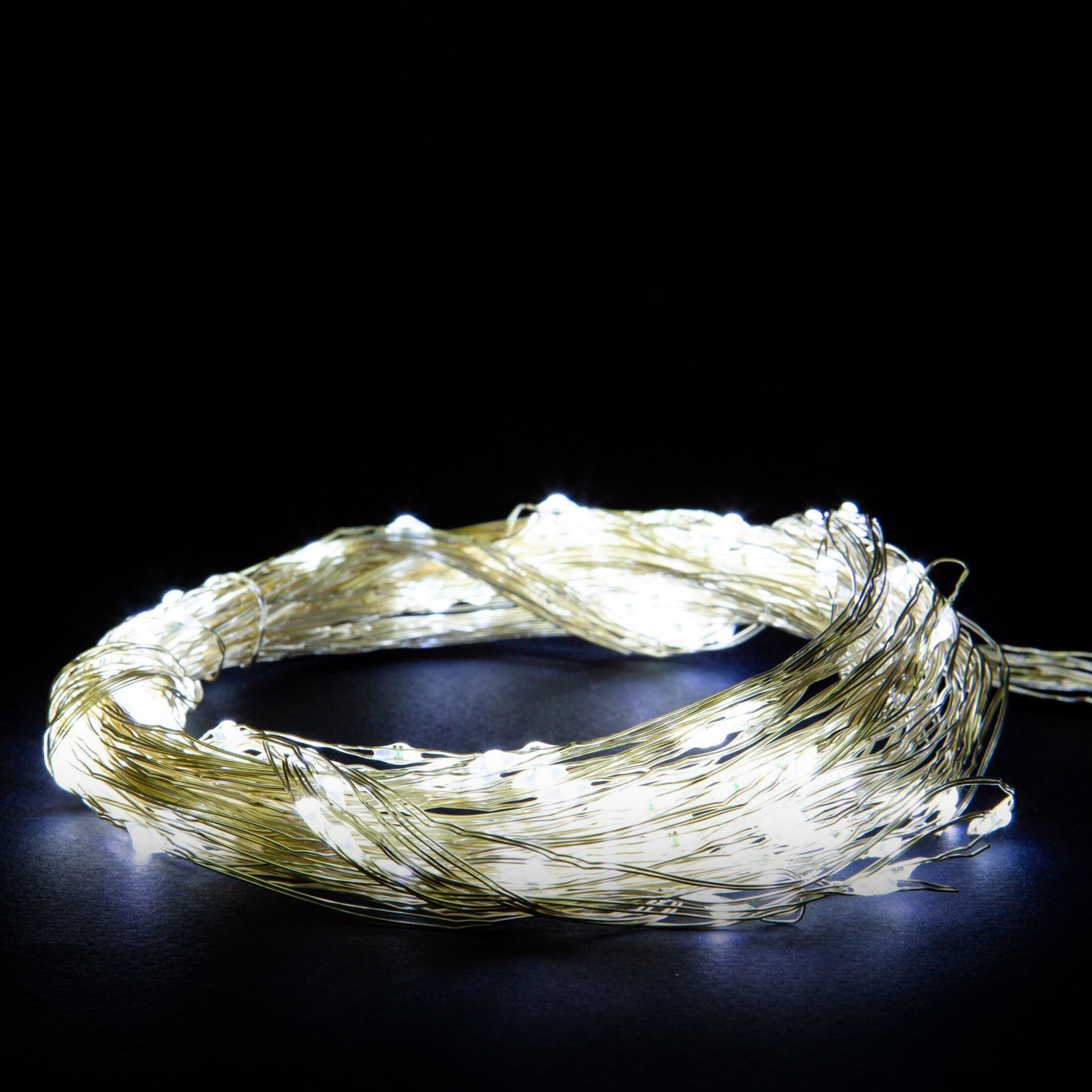 Изображение товара Гирлянда внутренняя занавес Glos IE 240 LED белый холодный 2 м