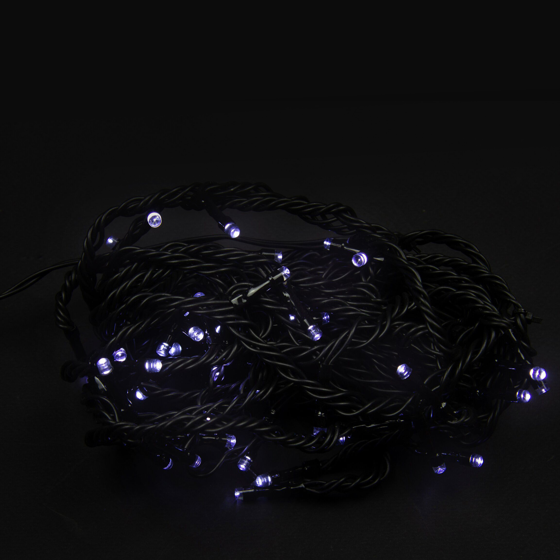 Изображение товара Гирлянда внешняя занавес сосульки SYSTEM OUT 50 LED белый 2,4 м