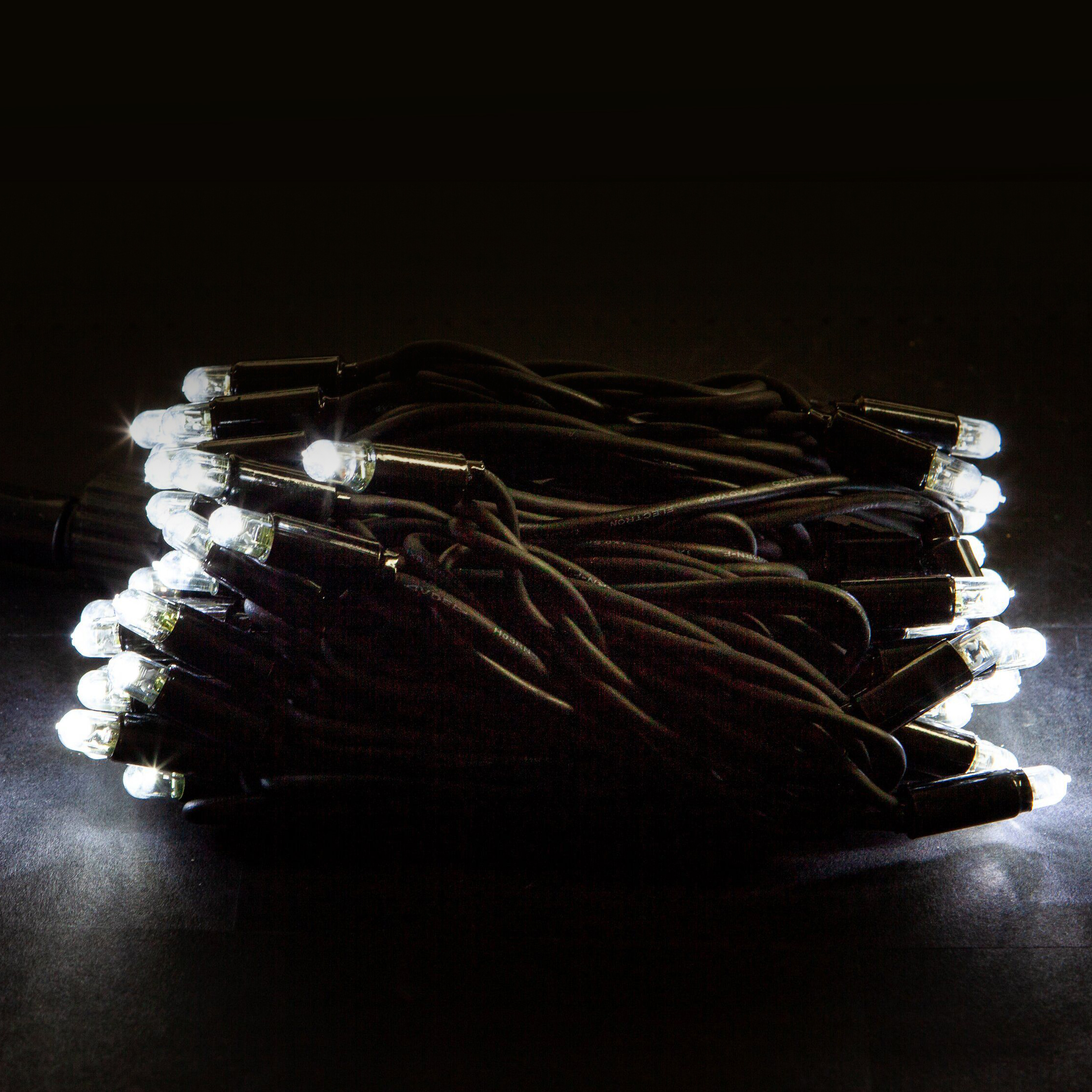 Изображение товара Гирлянда внешняя нить SYSTEM PROF 50 LED 5 м белый для улицы