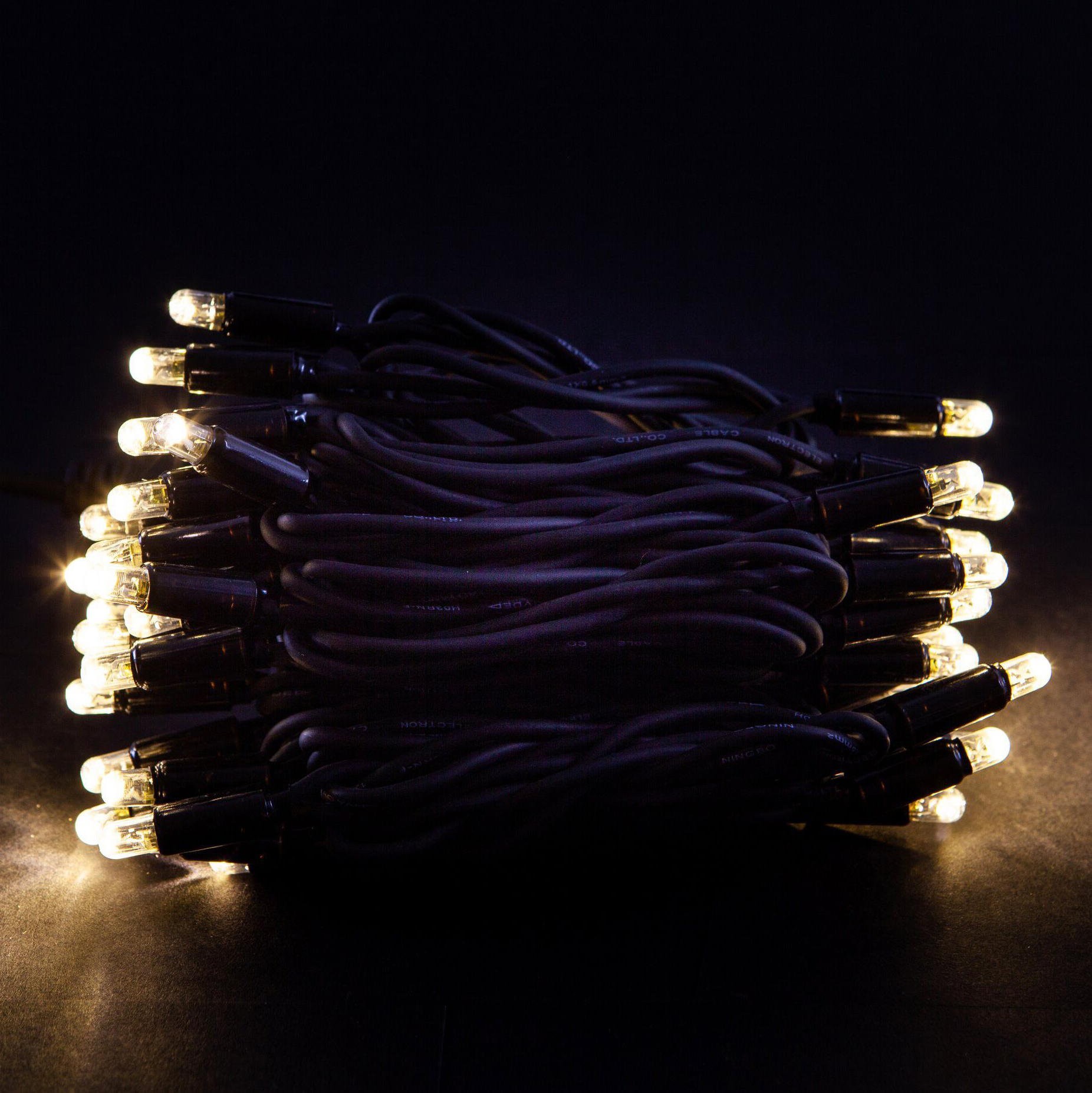 Изображение товара Гирлянда наружная SYSTEM PROF Нить 50 LED теплый белый 5 м