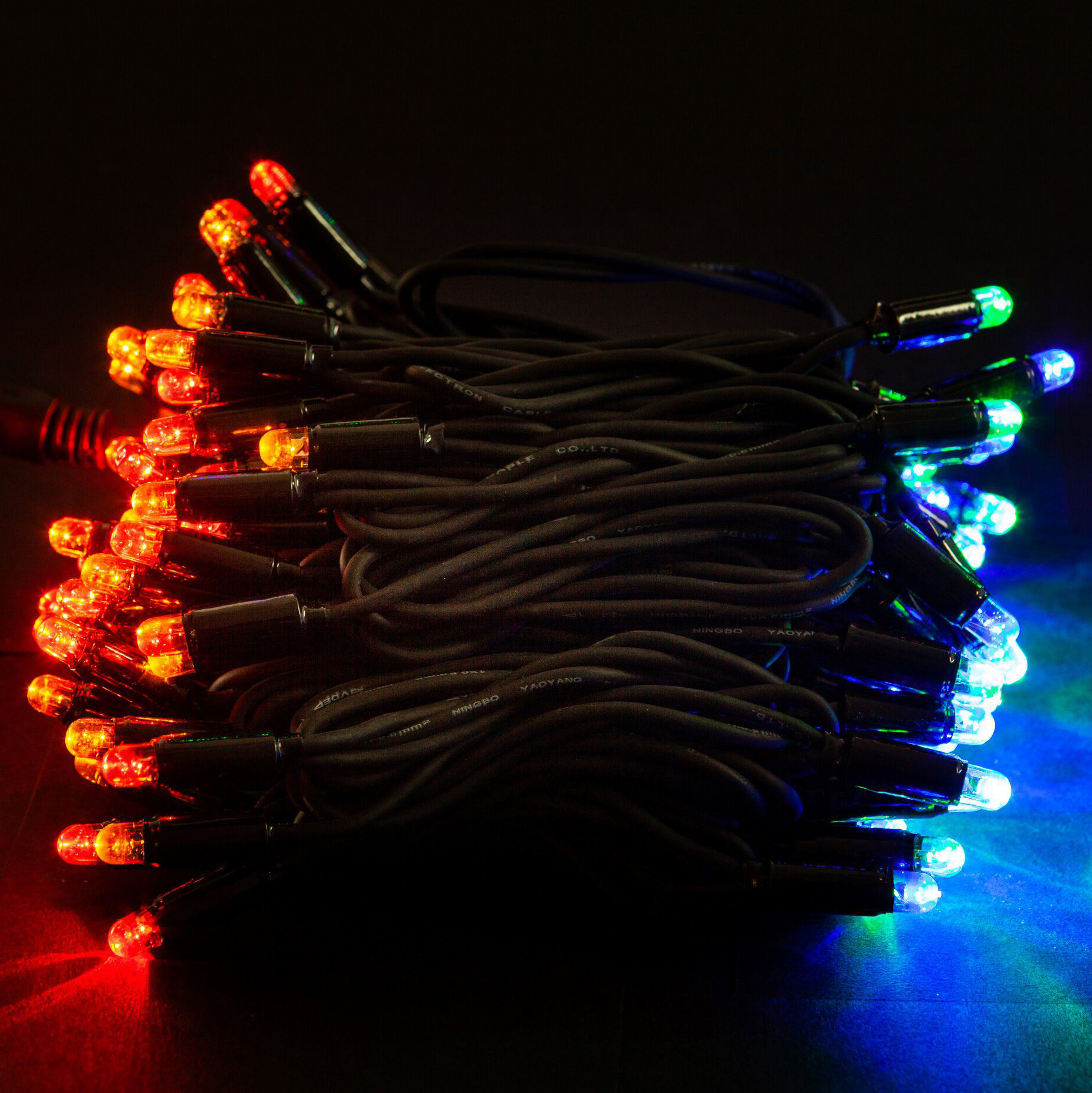 Изображение товара Гирлянда внешняя нить SYSTEM PROF 100 LED многоцветный 10 м