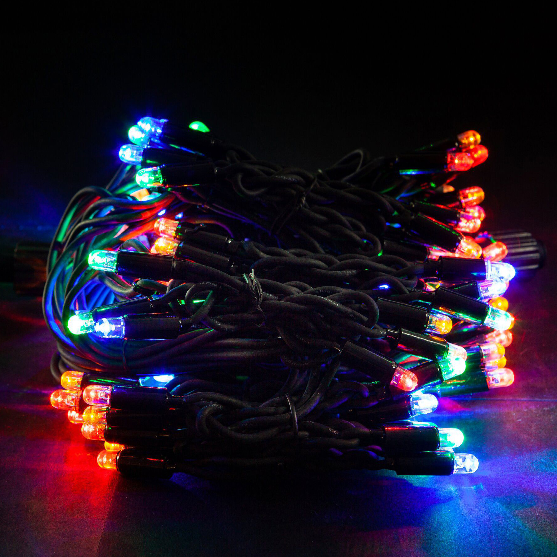 Изображение товара Гирлянда универсальная бахрома SYSTEM PROF 100 LED многоцветный 2 м