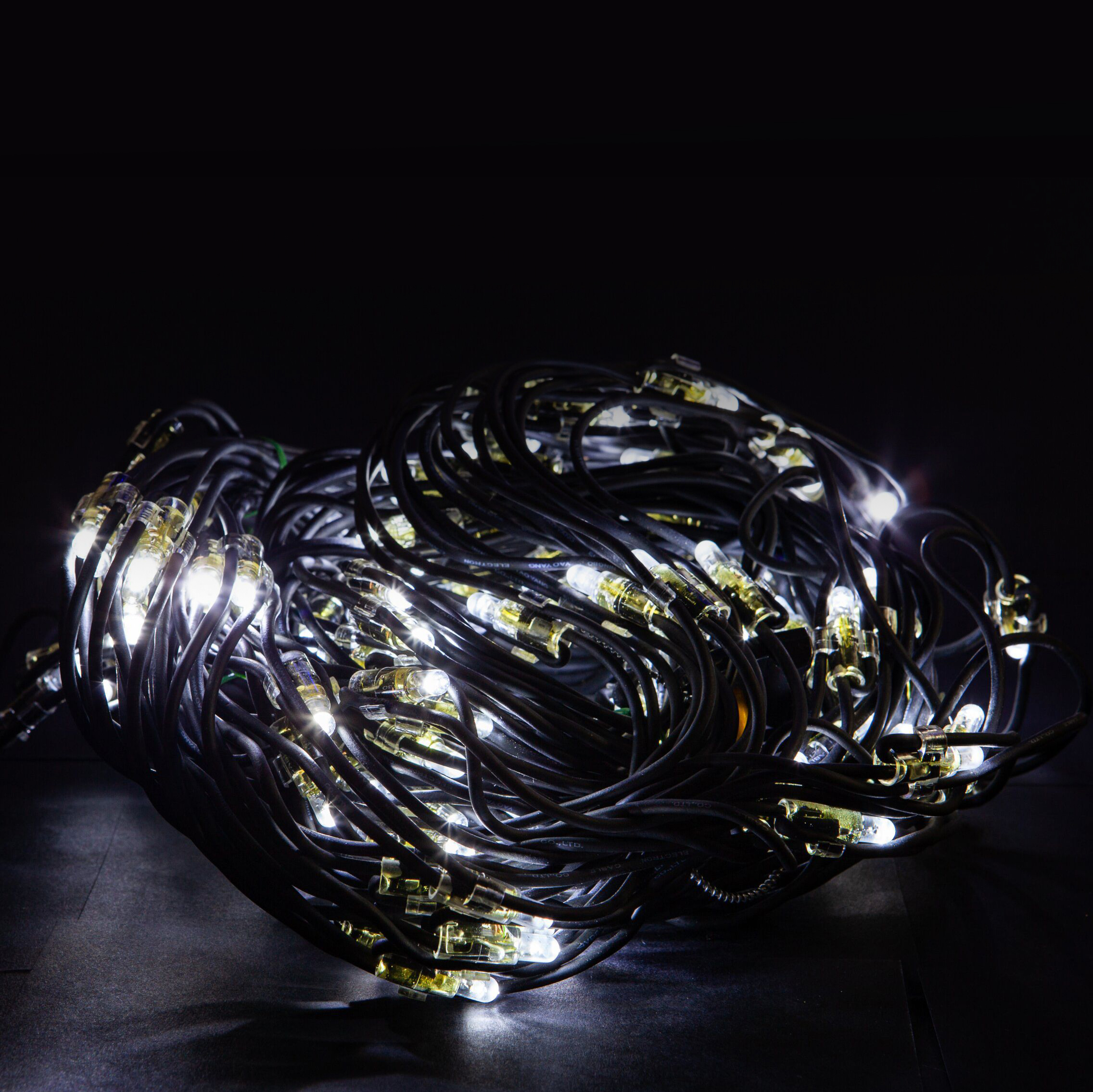 Изображение товара Гирлянда универсальная сетка SYSTEM PROF 144 LED белый 1,2 м уличная декоративная освещение