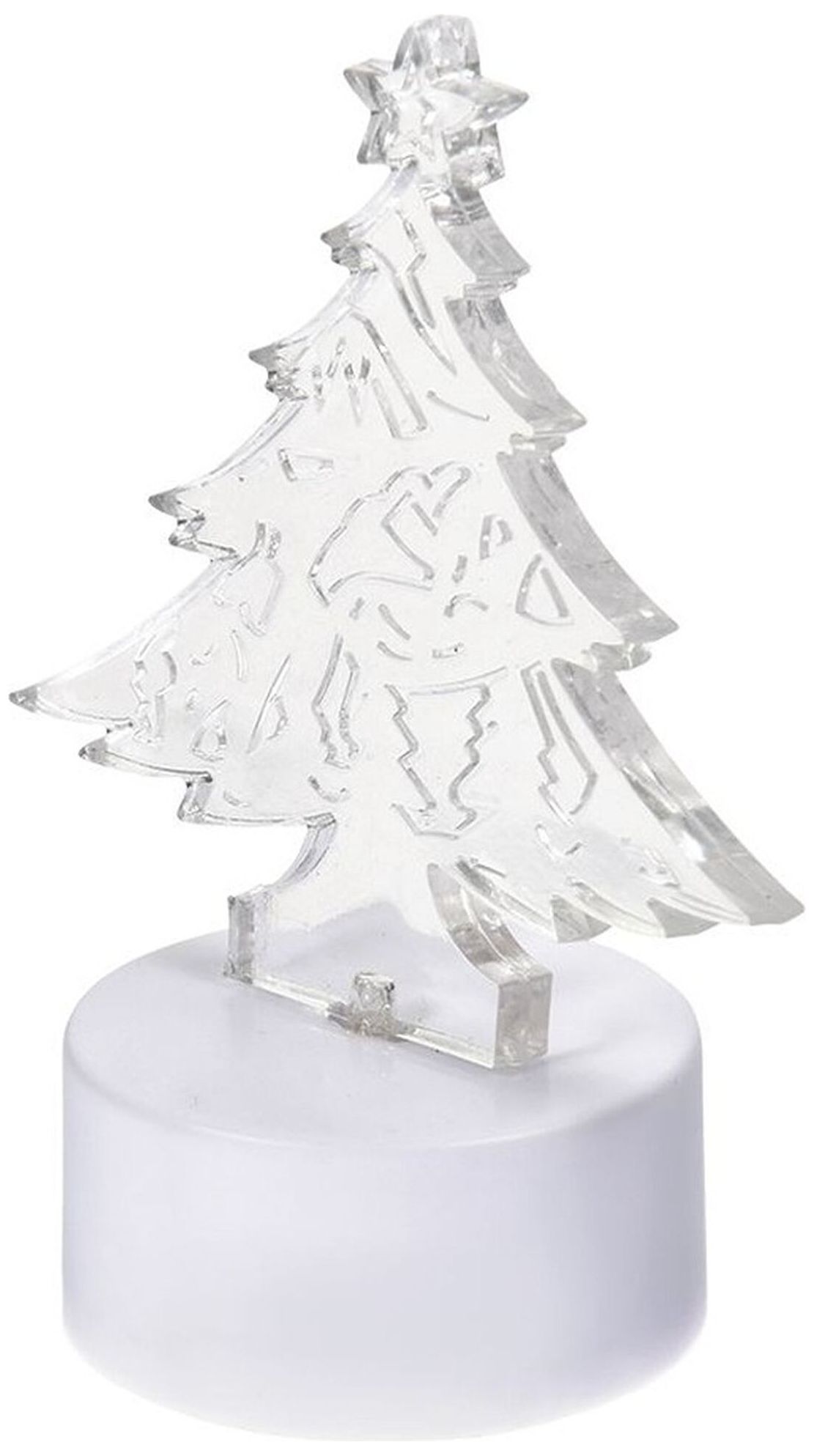 Изображение товара Световая фигура Елочка IP 20 10,5 см зеленый постоянный