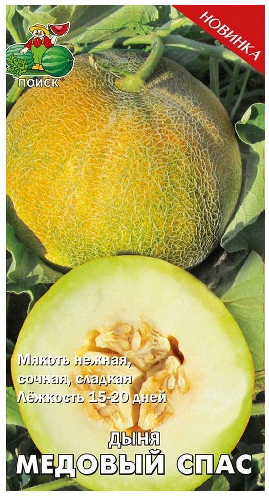 Изображение товара Семена Дыни ПОИСК Медовый Спас 10 шт