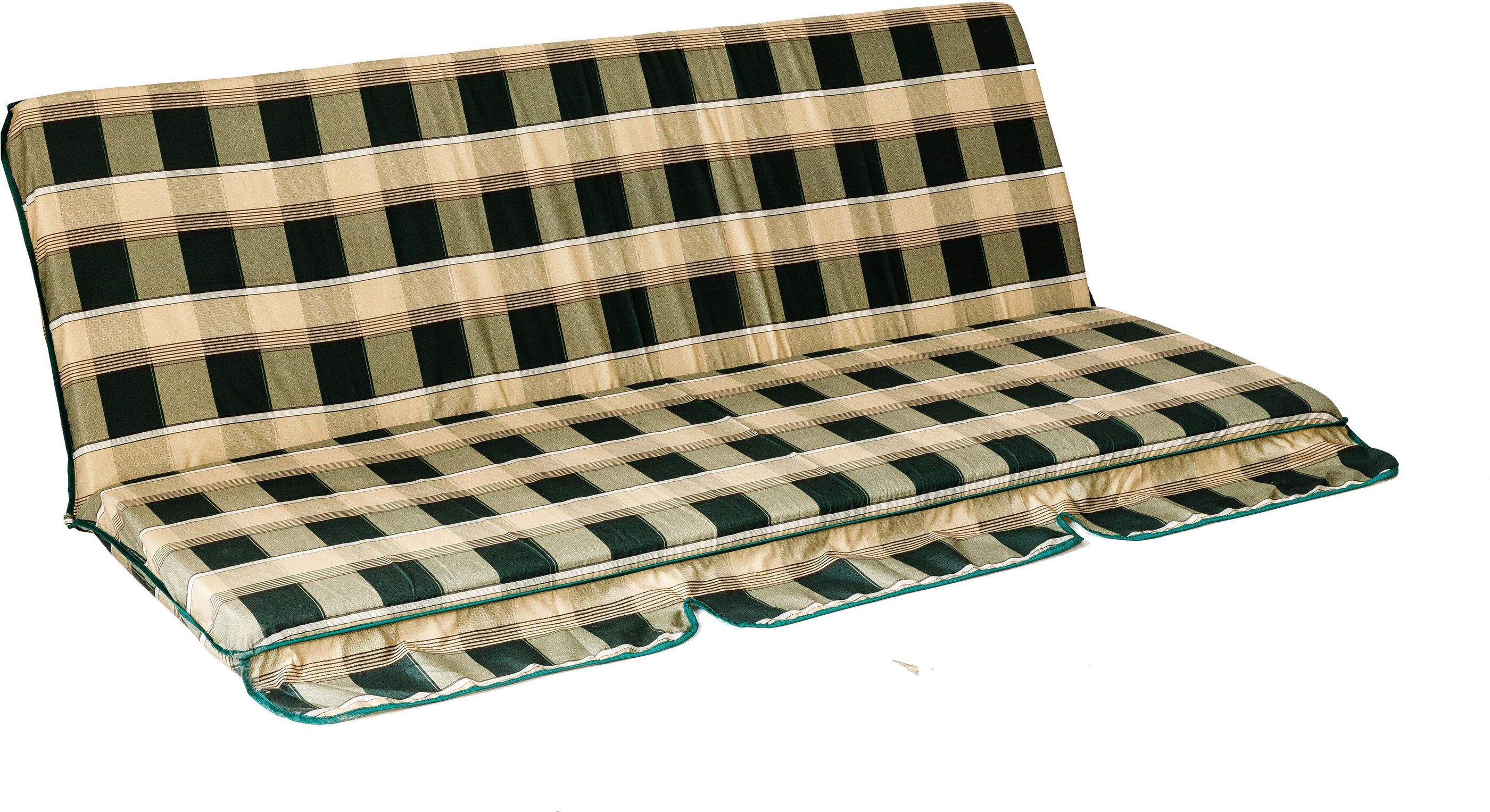 Изображение товара Подушка для садовой качели GreenGard поролон 170х56(2)x8 см