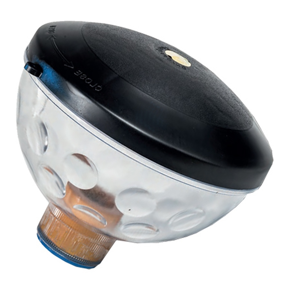 Изображение товара Светильник плавающий для пруда D14 см, цветной, бесцветный