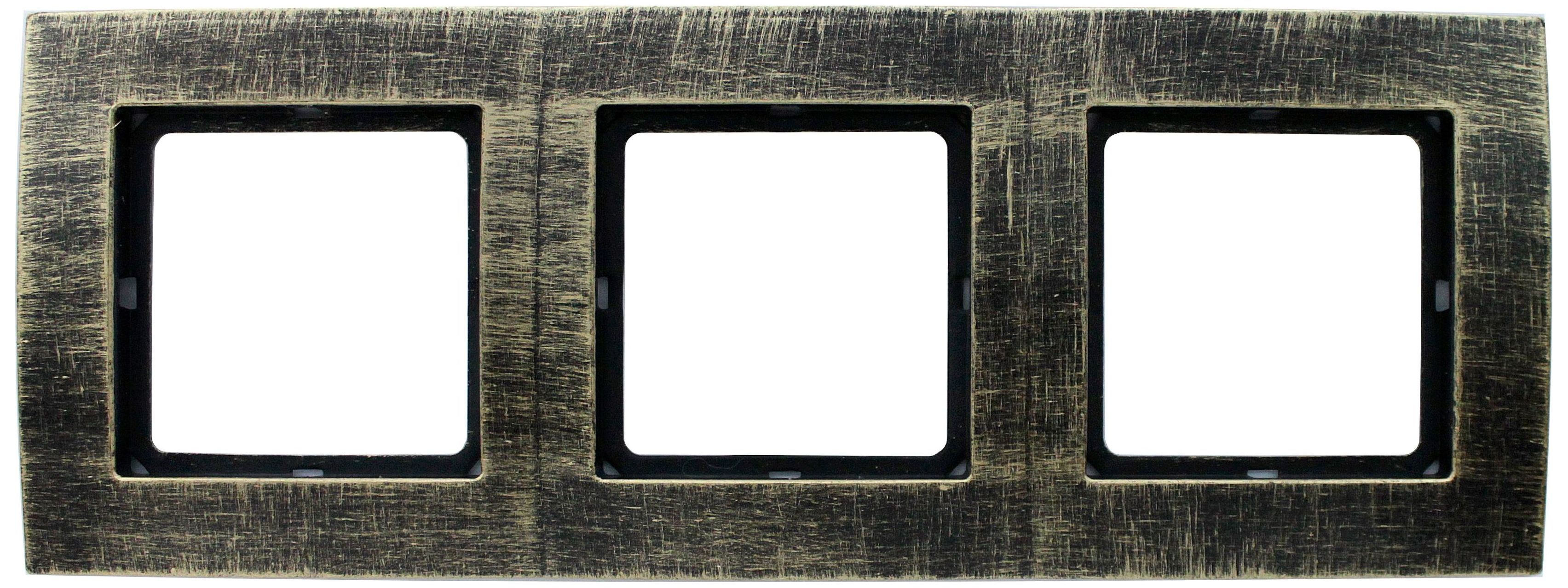 Изображение товара Рамка 3 поста Duwi Palazzo Vintage золото патина