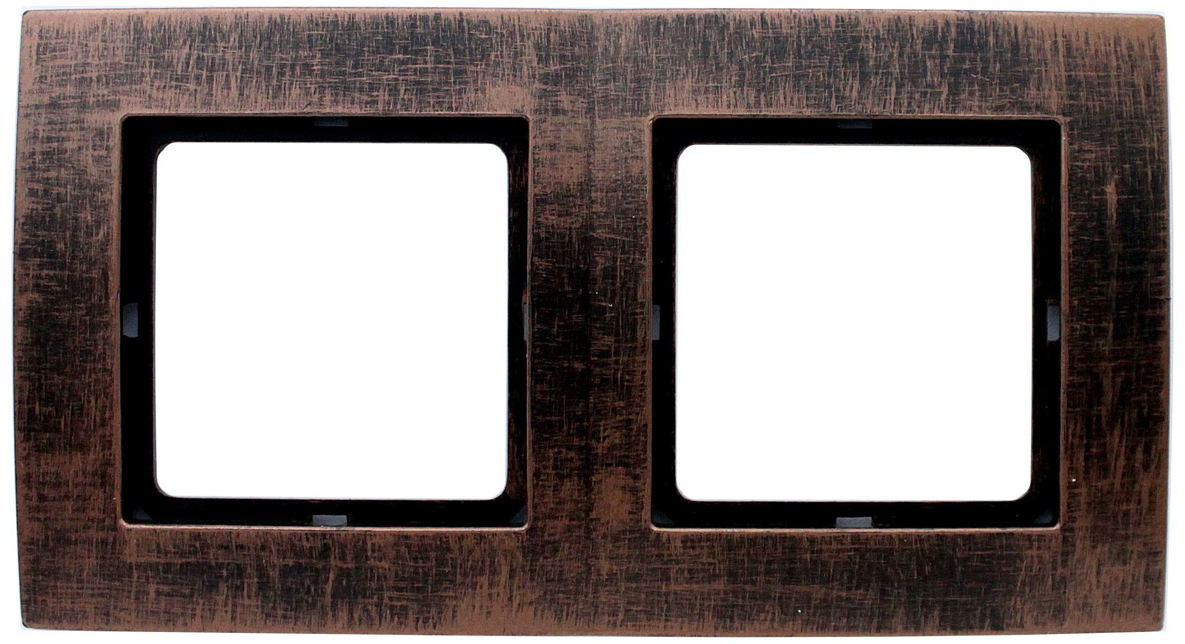 Изображение товара Рамка 2 поста Duwi Palazzo Vintage медный