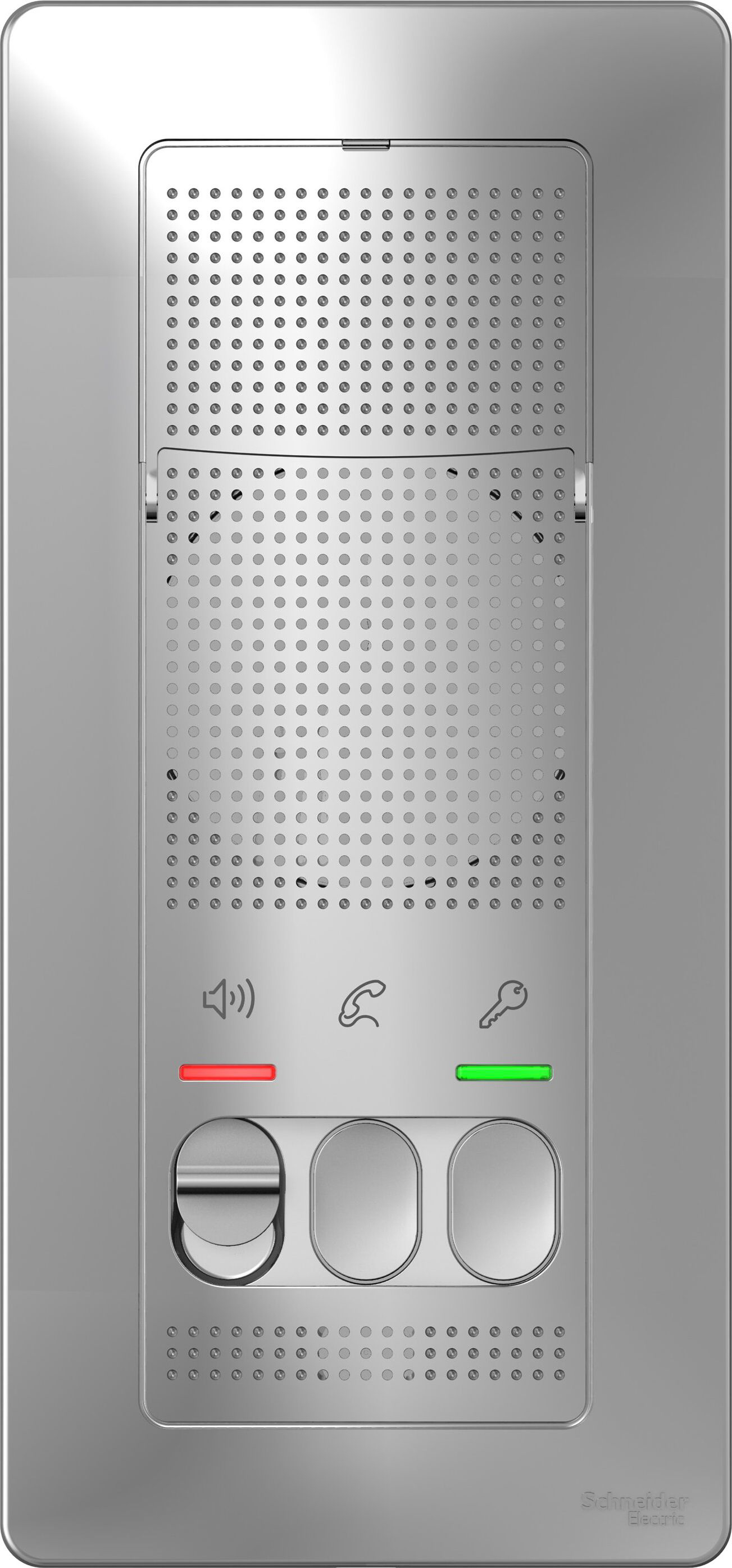 Изображение товара Вызывная панель Schneider Electric Blanca алюминий компактная с режимом "Не беспокоить"
