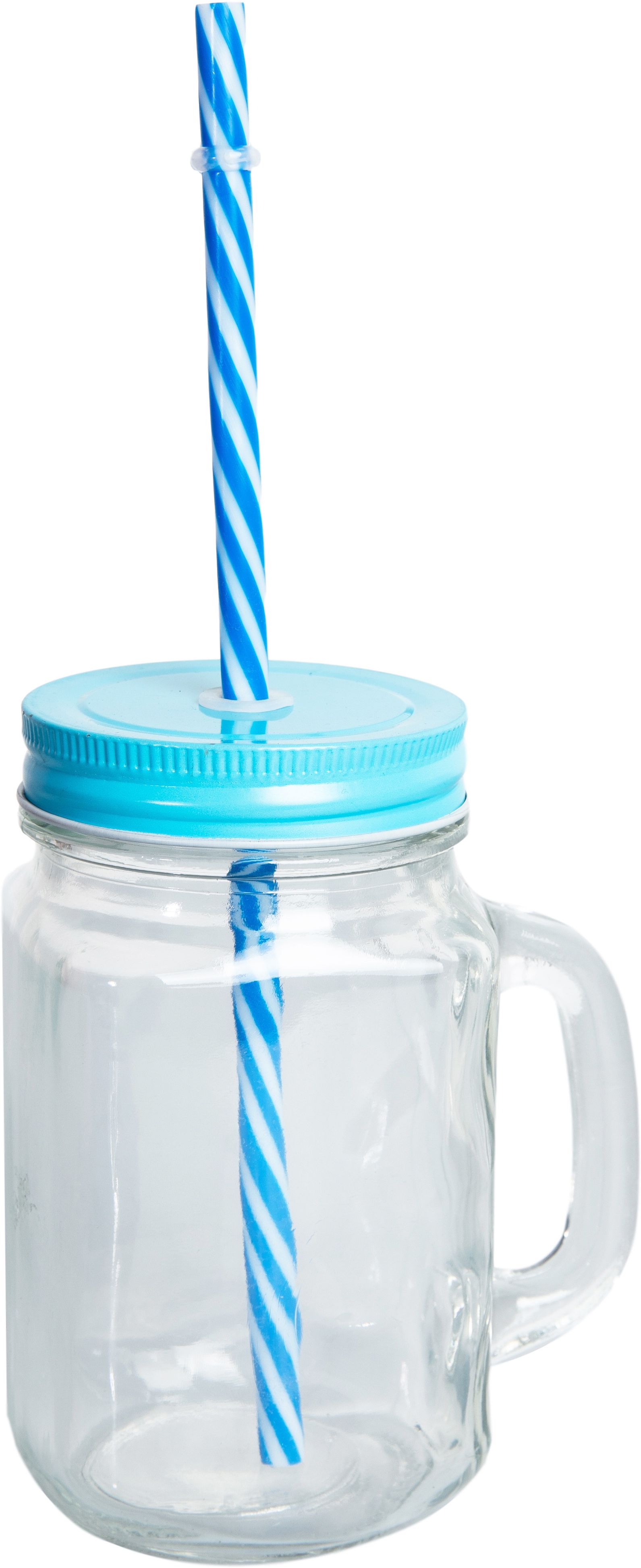 Изображение товара Кружка Noel с крышкой и трубочкой 450 мл в ассортименте