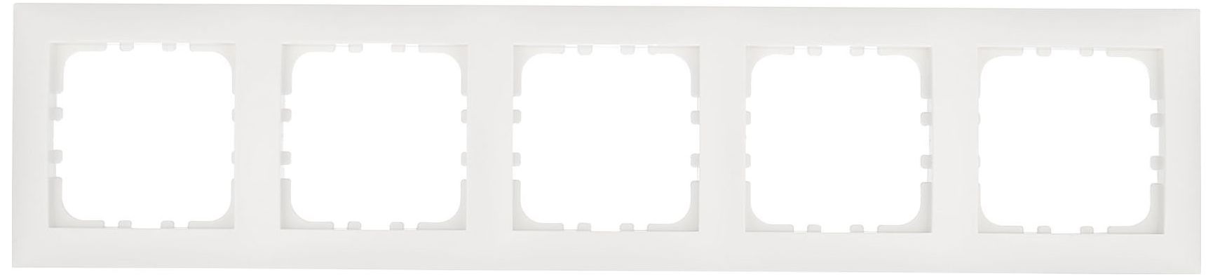 Изображение товара Рамка 5 постов LK Studio LK60 белый