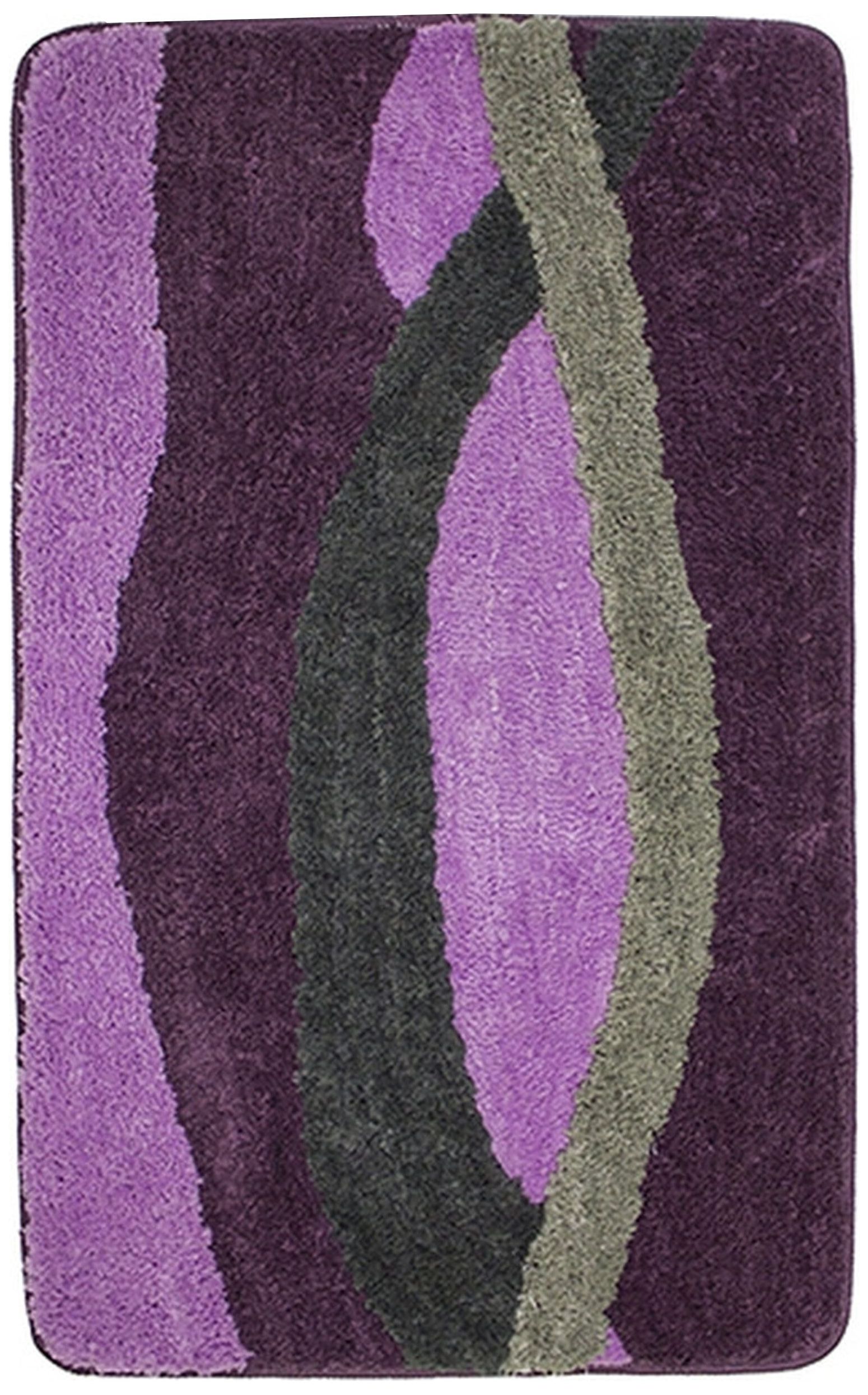 Изображение товара Коврик для ванной комнаты Dasch La Vita Альбина 60х100 см ворсовый фиолетовый