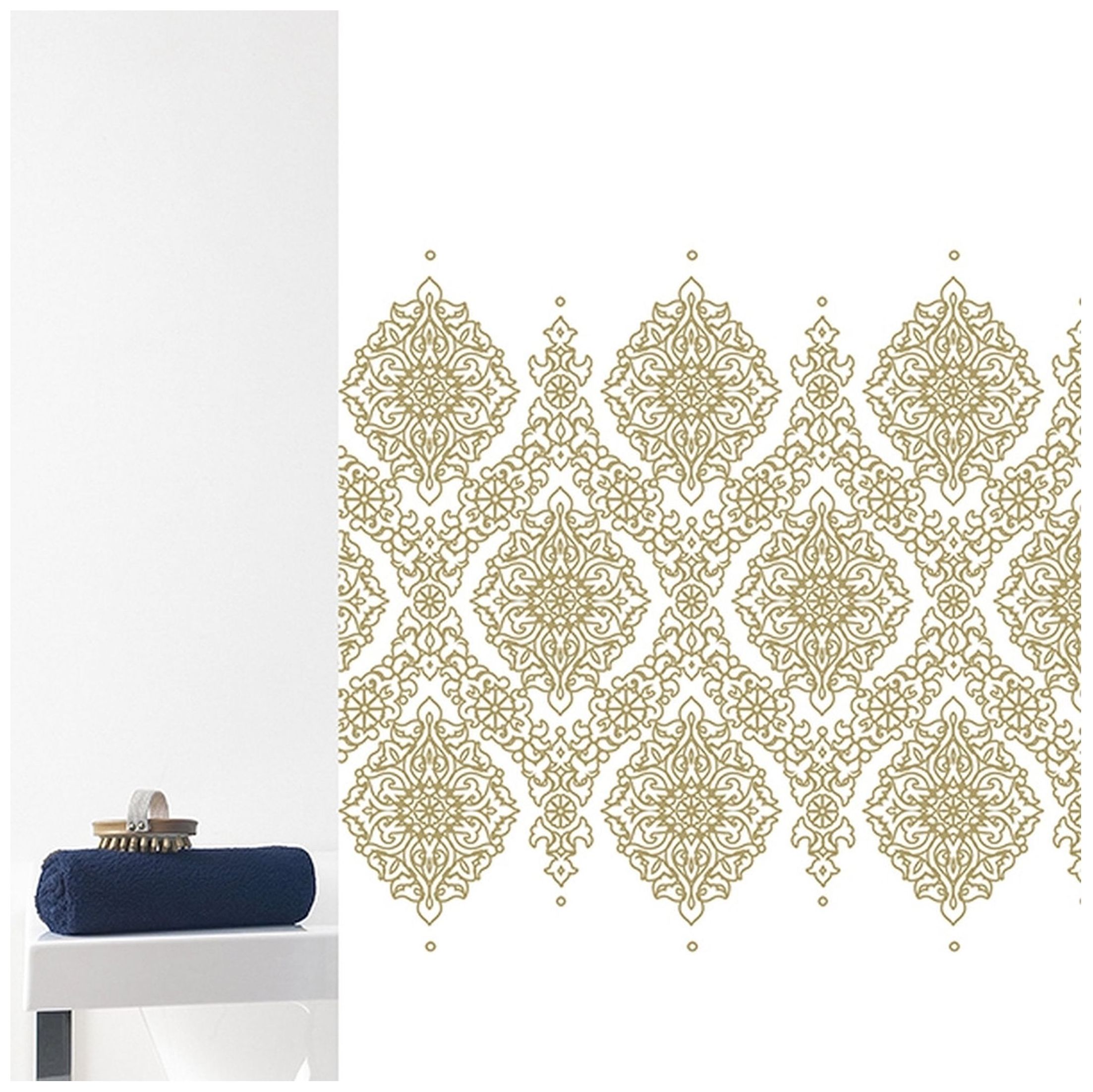 Изображение товара Штора для ванны Bacchetta Sintra 240х200 см бежевая