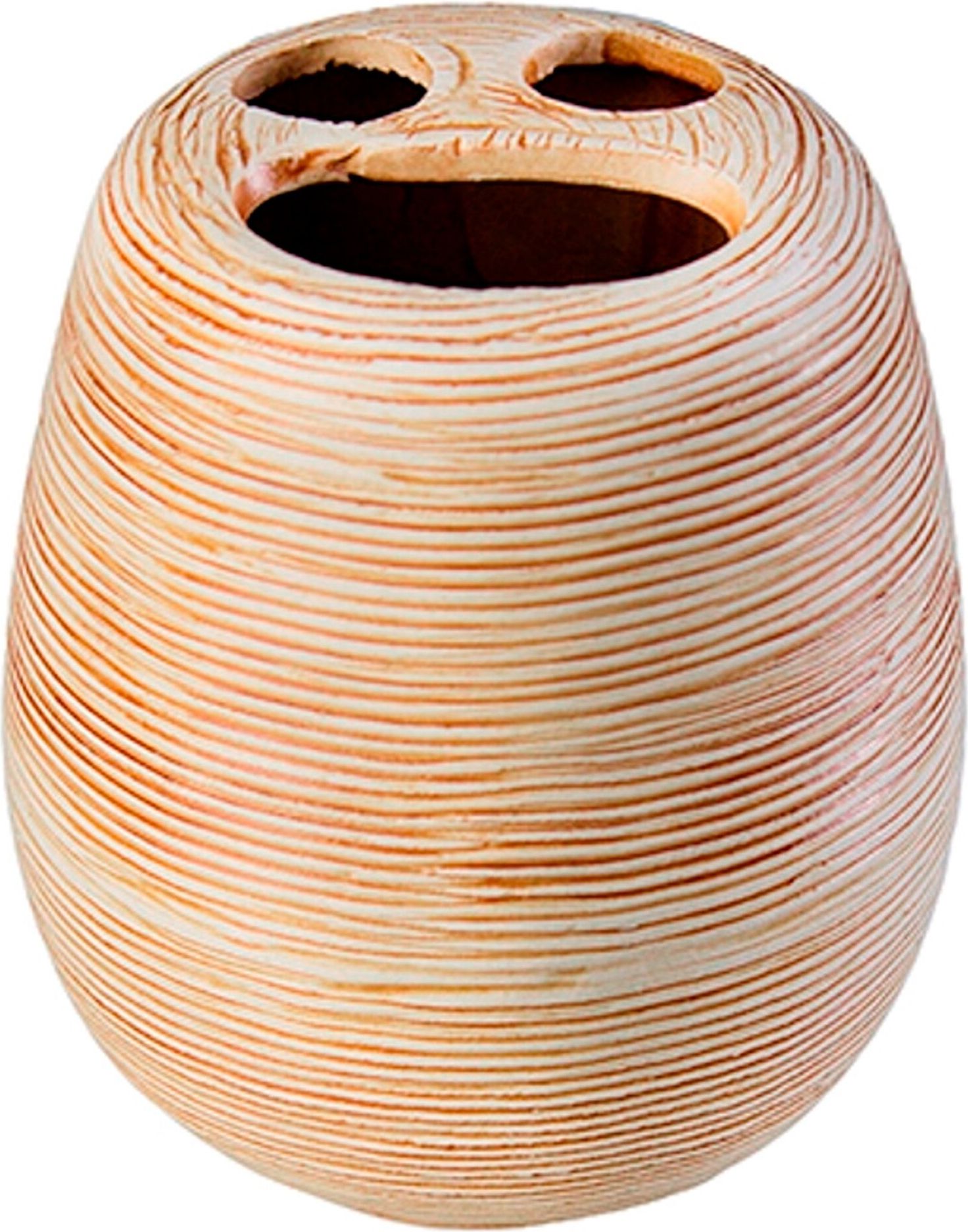 Изображение товара Стакан для зубных щеток VANSTORE BEES LIGHT бежевый