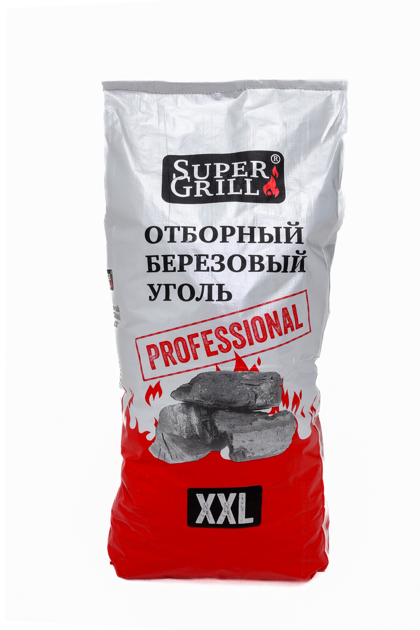 Изображение товара Уголь Supergrill березовый 8 кг - экологически чистый и эффективный для барбекю