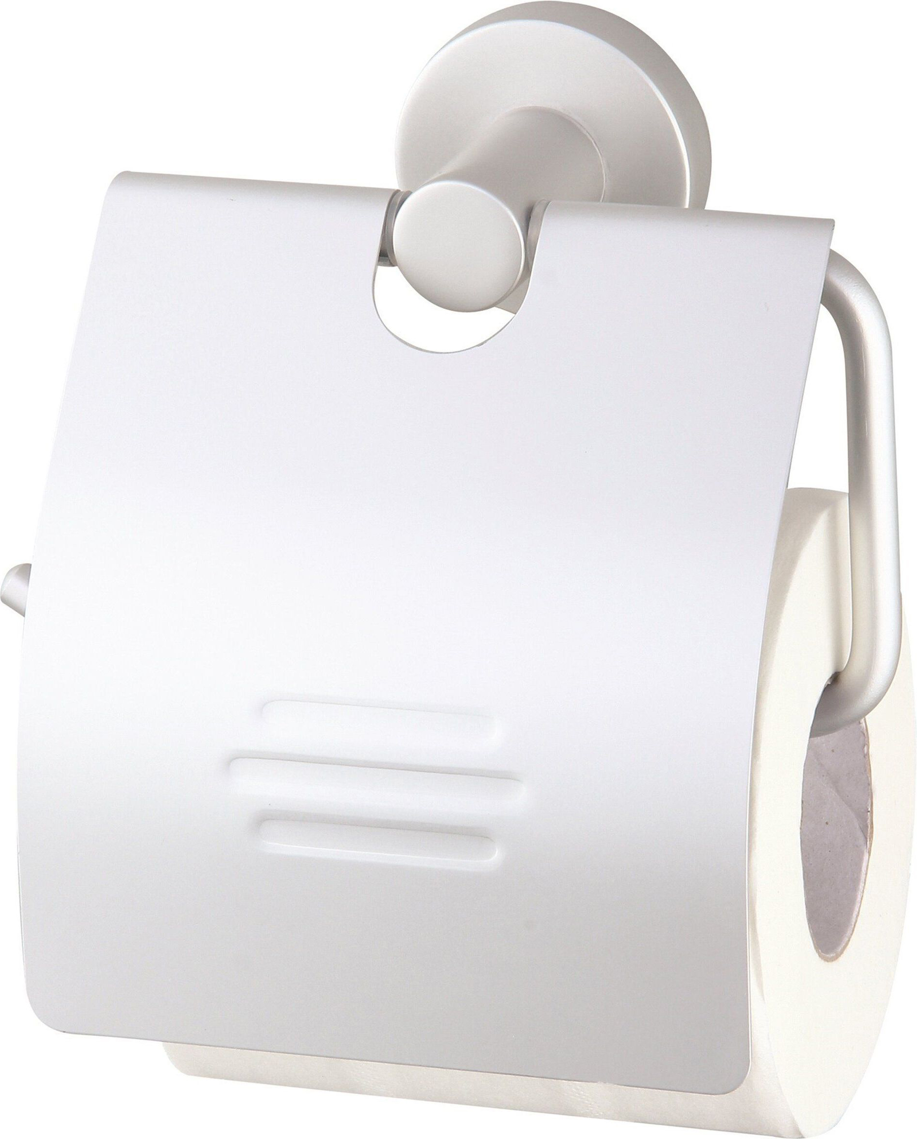 Изображение товара Держатель для туалетной бумаги MSV LUGANO хром, современный стиль, компактный