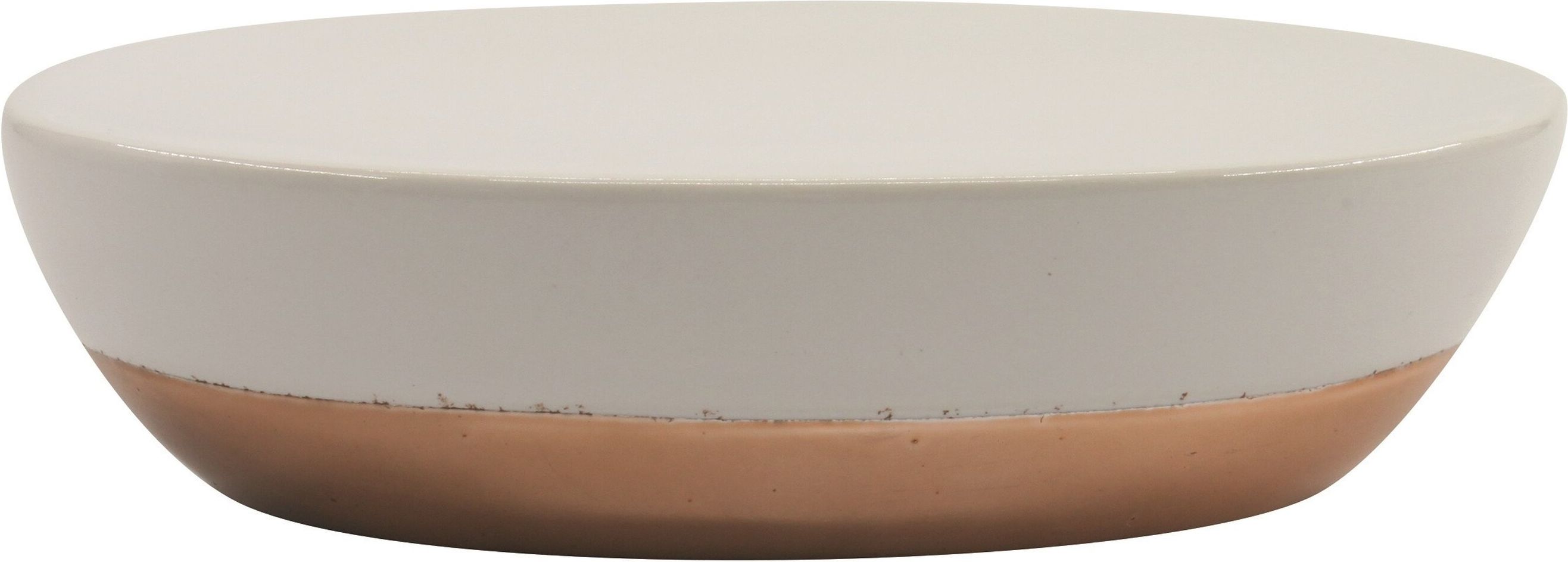 Изображение товара Мыльница MSV AMMAN 143686M бело-золотая керамическая настольная