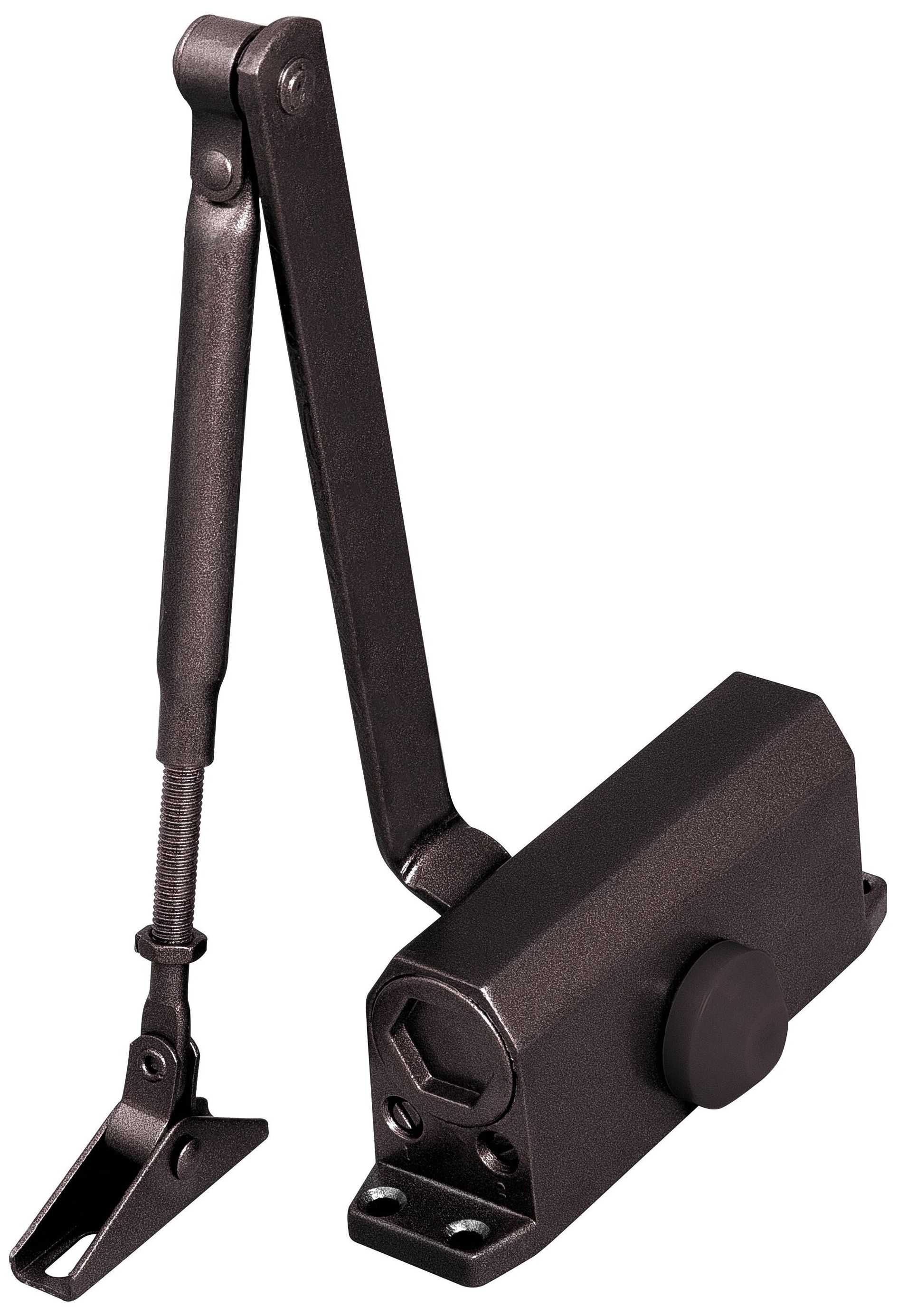 Изображение товара Дверной доводчик PUNTO SD-2030 BR 40-55 кг коричневый для деревянных и металлических дверей
