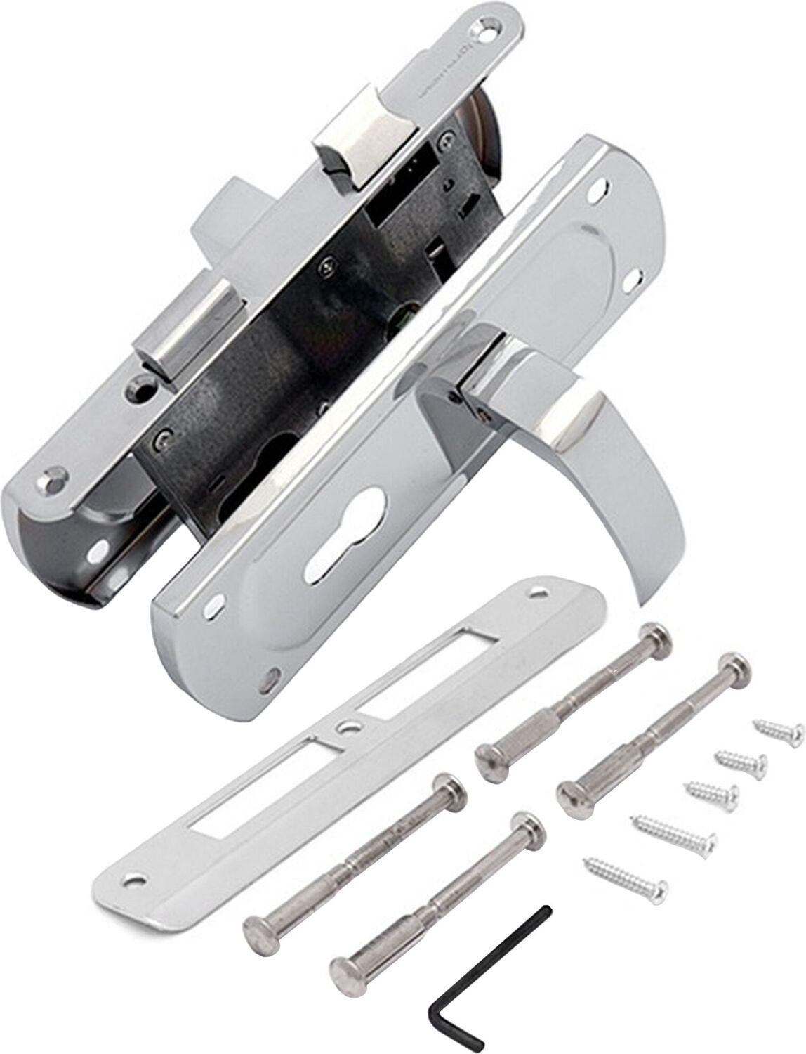 Изображение товара Цилиндровый замок Palladium 460-25 CPL хром входной для деревянных и металлических дверей