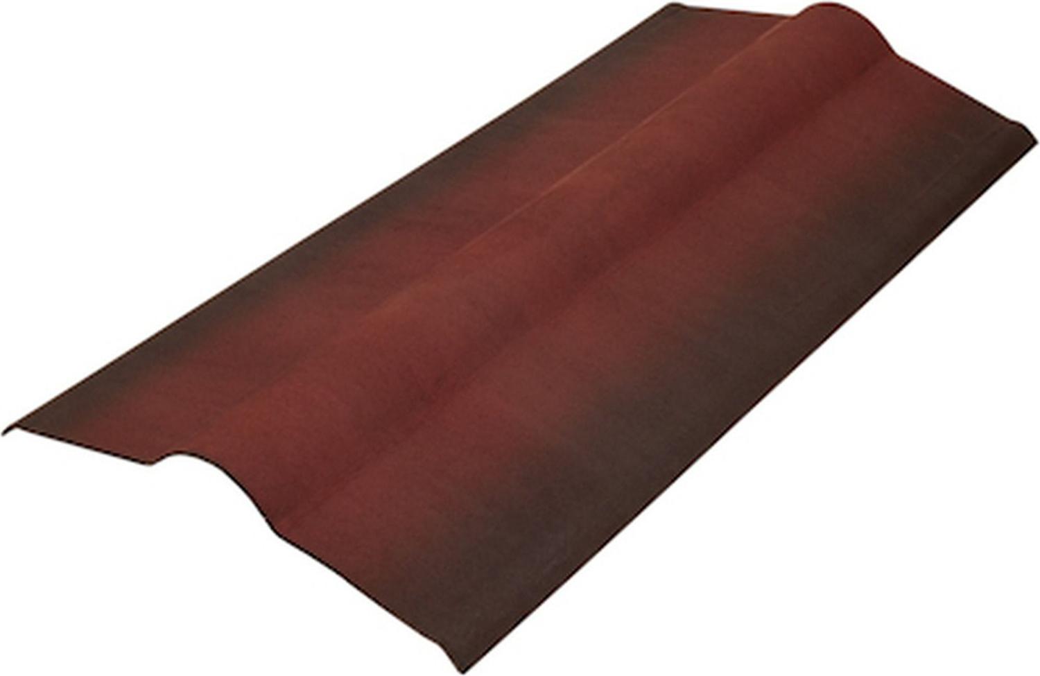 Изображение товара Конек Ондулин красный 103,5х42 см