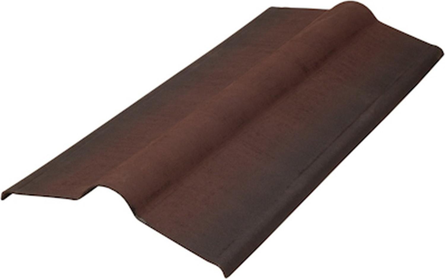 Изображение товара Конек Ондулин коричневый 103,5х42 см для крыши