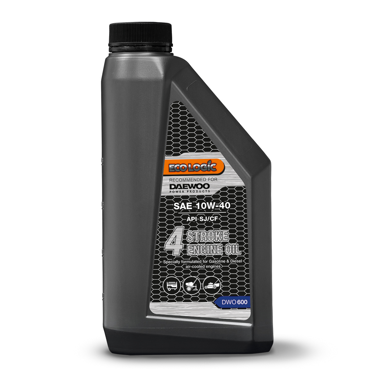 Изображение товара Моторное масло 4Т DAEWOO Ecologic DWO 600 полусинтетическое 1 л